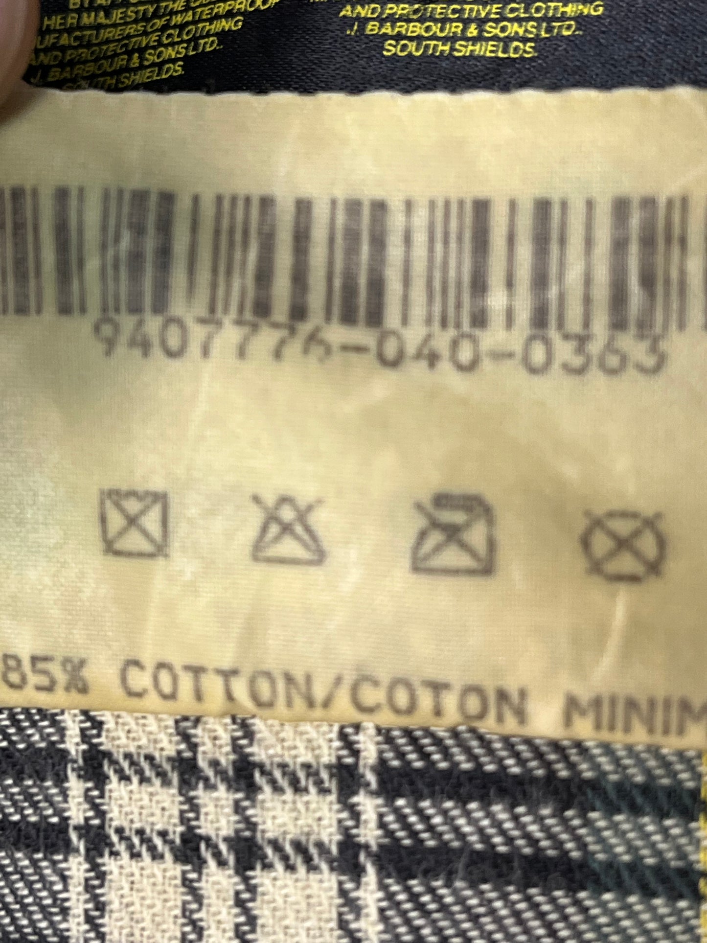 Barbour Border Jacket C40 Vintage Olive – 1994