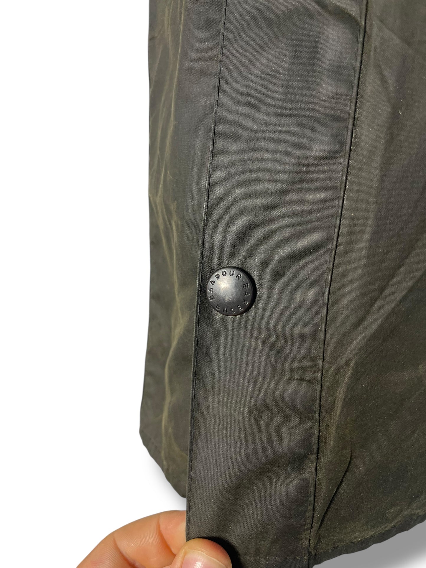 Barbour Bedale C40 Vintage Olive 1993 – Iconic Wax Jacket