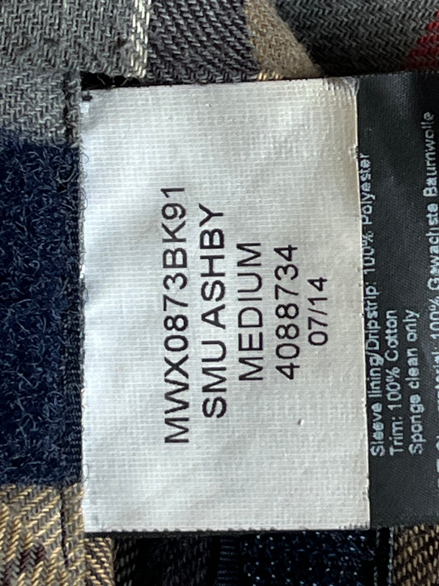 Barbour Ashby MWX0873BK91 – Vintage Black Wax Jacket (Size M)