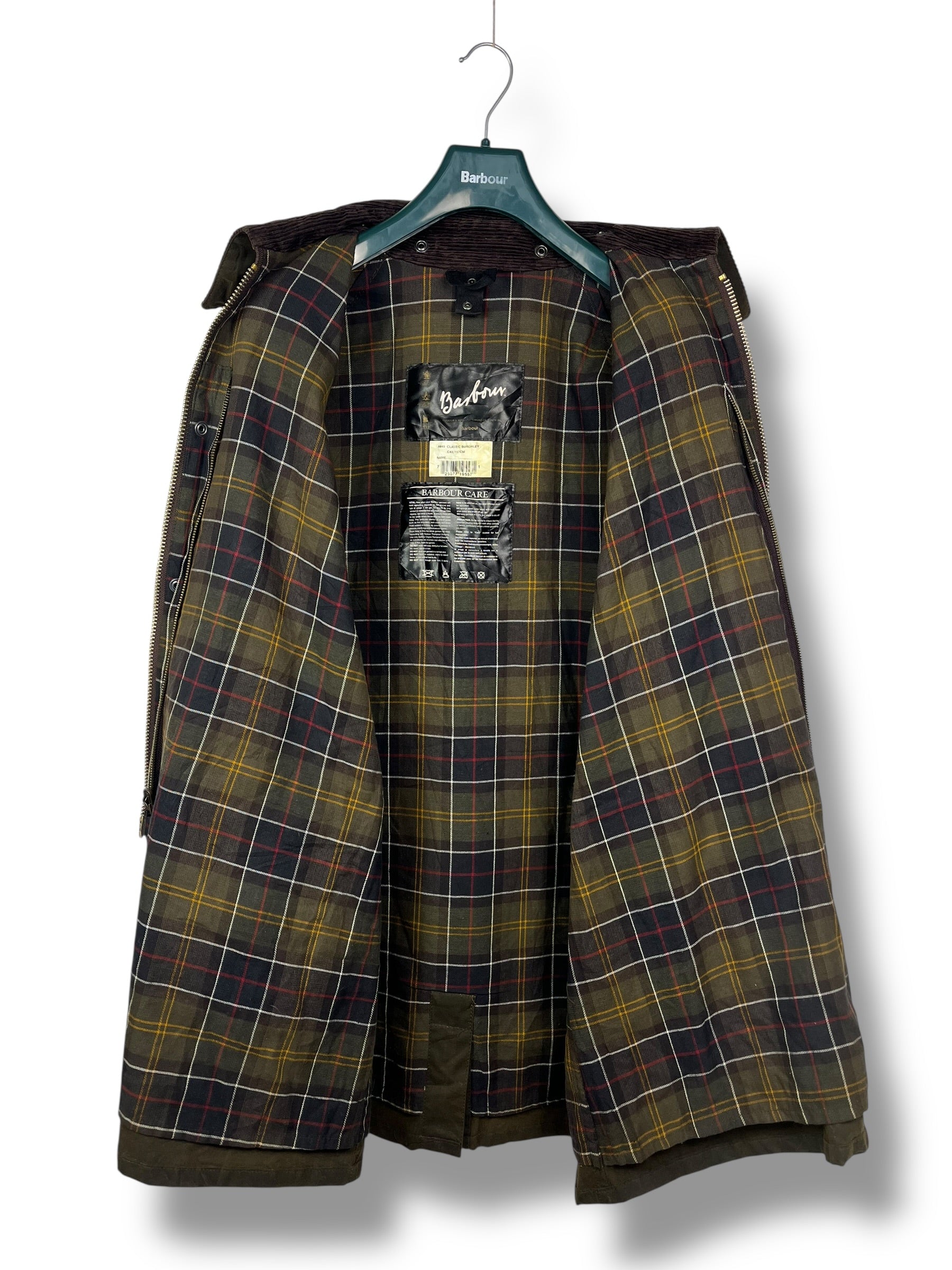Barbour Classic Burghley – Olive – C42 / 107cm (A845) – Draps Barbour Classic Burghley – Olive – C42 / 107cm (A845) – Draps