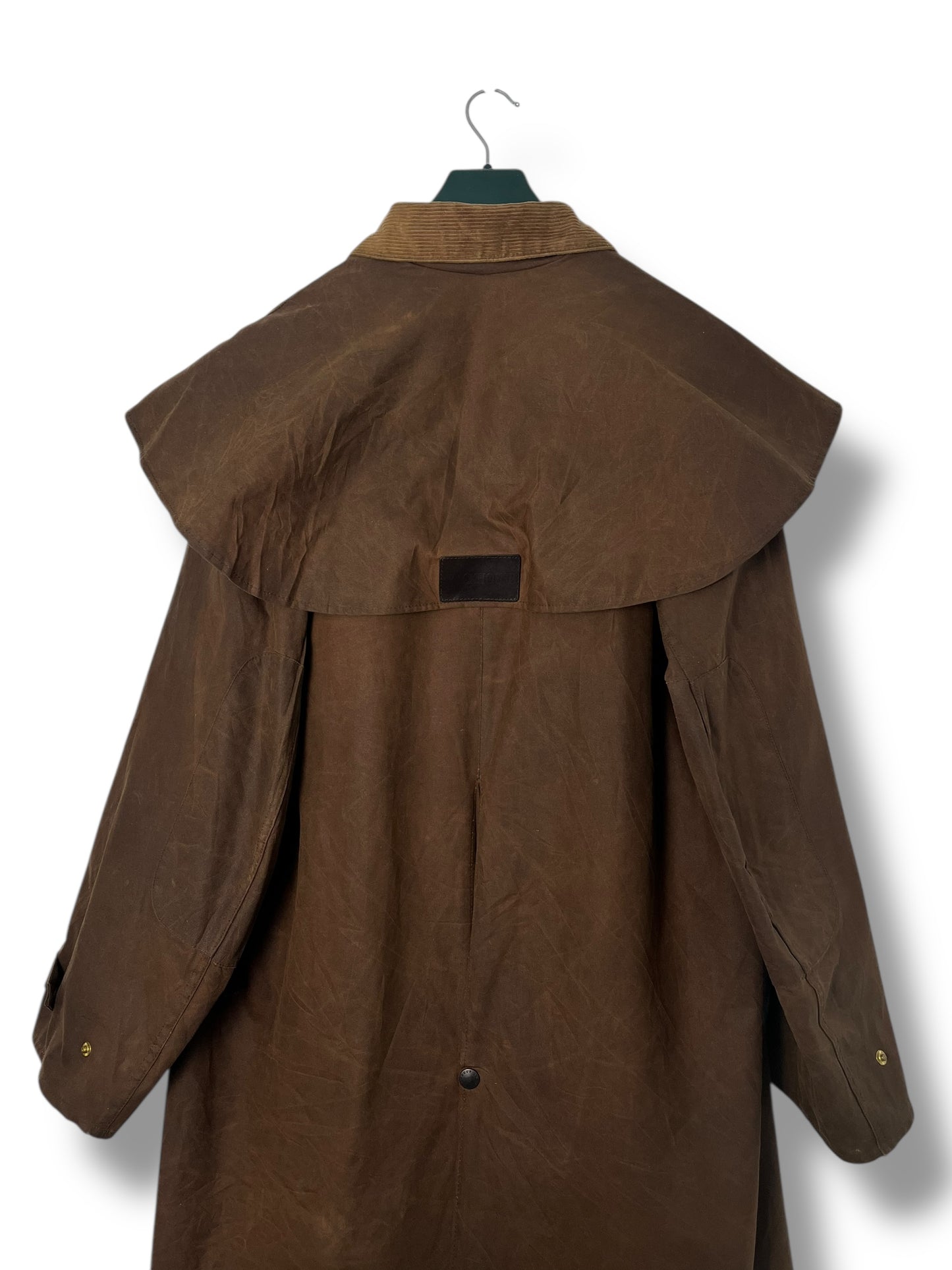 Barbour x Backhouse Waxed Raincoat – Brown – XL – 1990s - Selected by DRAPS