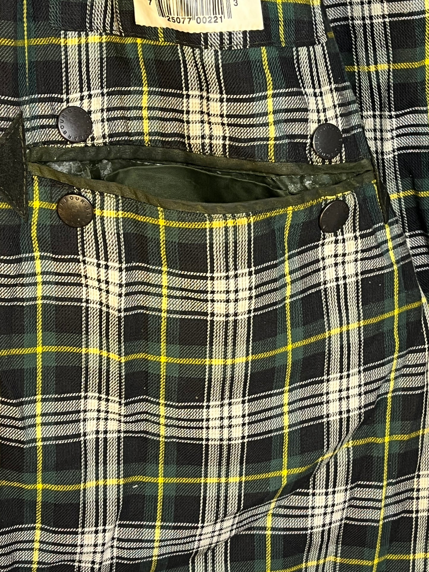 Barbour Border A200 Wax Jacket Sage Green C44 XL Vintage 2000 Made in England