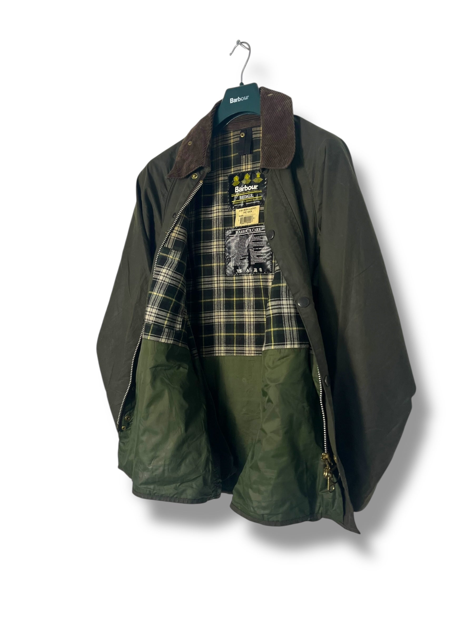 Barbour Bedale Jacket C40 Olive Vintage (1990s) – Draps Barcelona