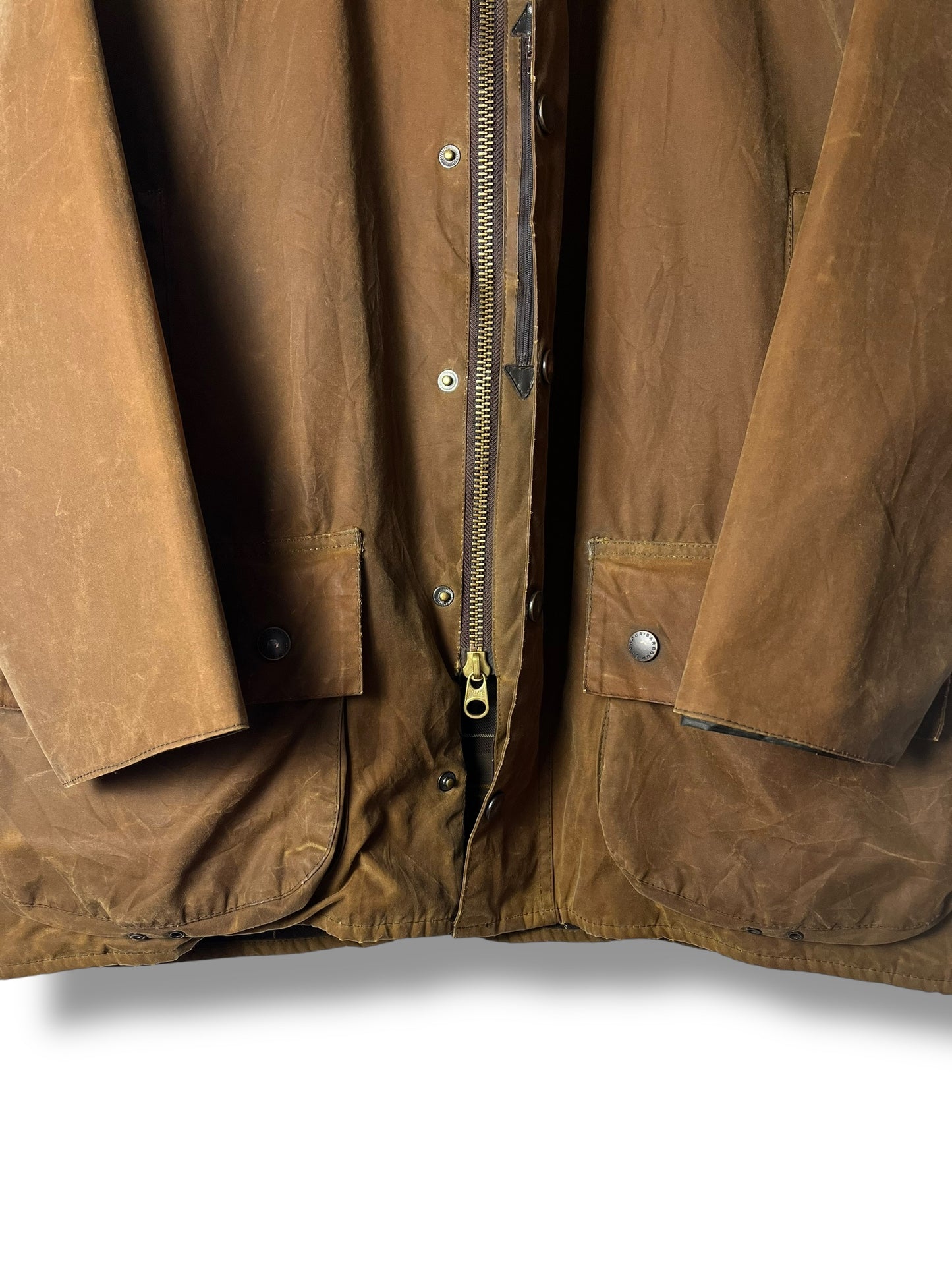 Barbour Moorland Wax Jacket – Sandstone – C42 XL