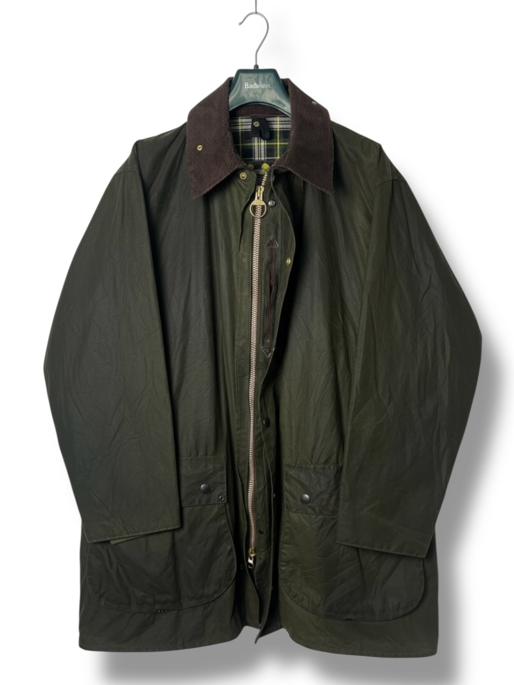 Barbour Border Jacket – Sage Green – C48 (XXL) – Draps Barcelona