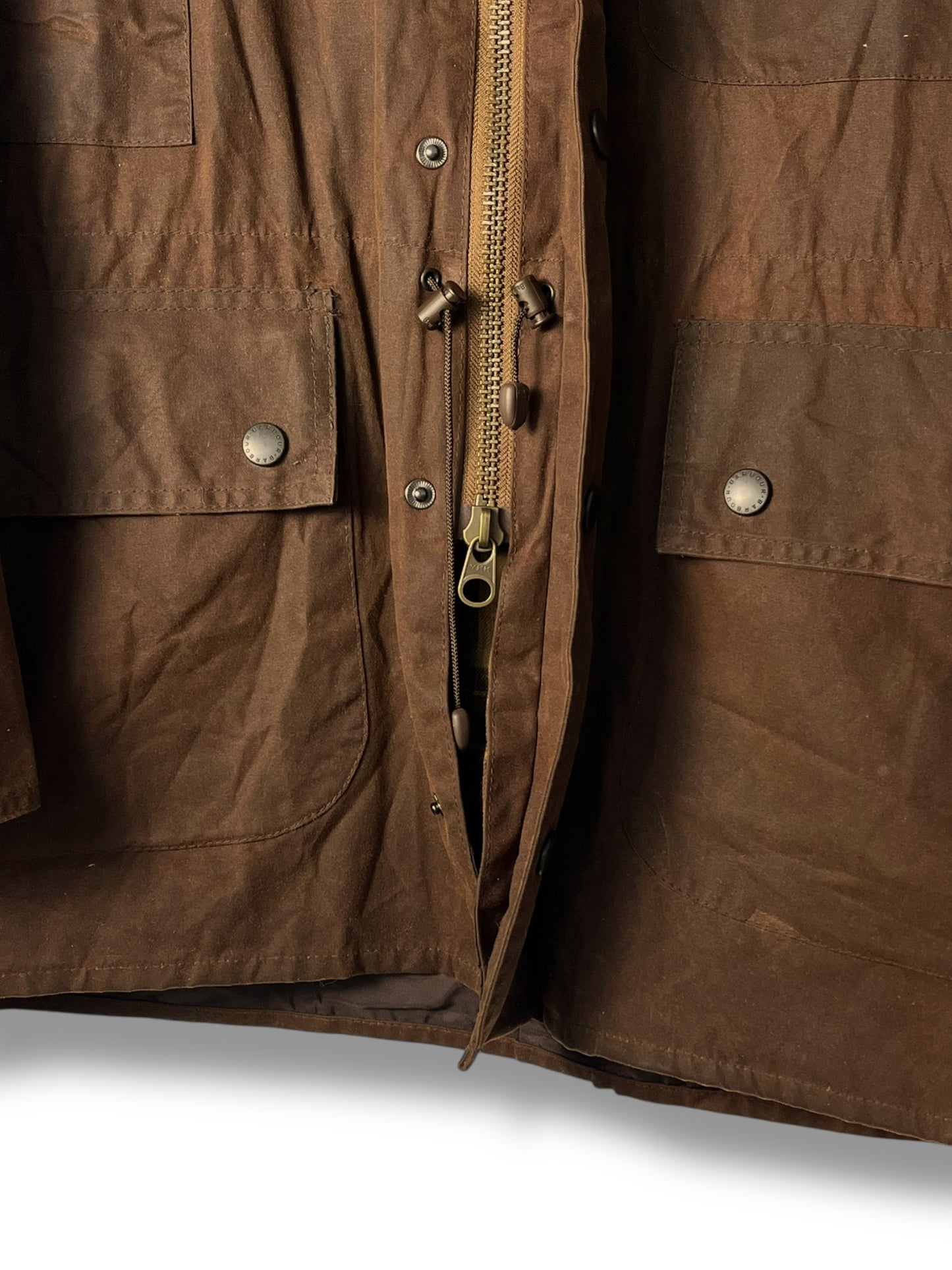 Rare Barbour Cowen Commando Jacket – Rust – C48