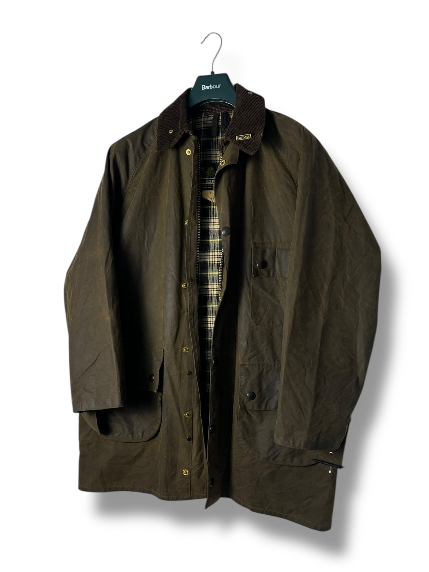 Barbour Solway Zipper – C38 – 1980s – Olive Selected by DRAPS.