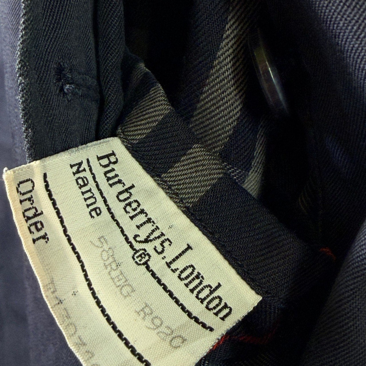 Burberry Trenc COat 50 XXL Blu