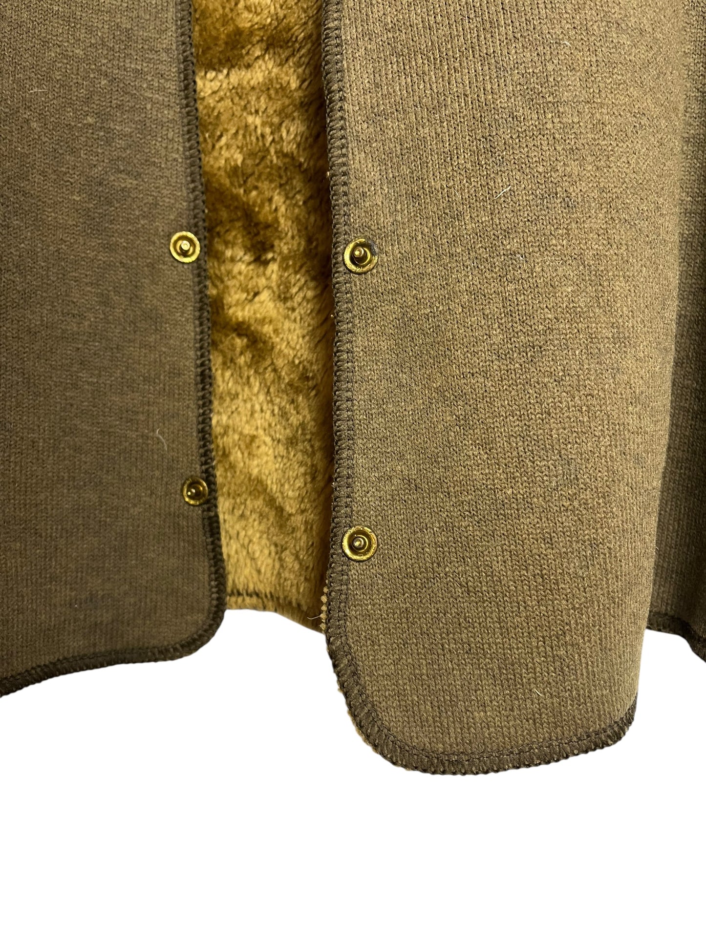 A297 Barbour Vintage C40 Bodywarmer Liner Button Version