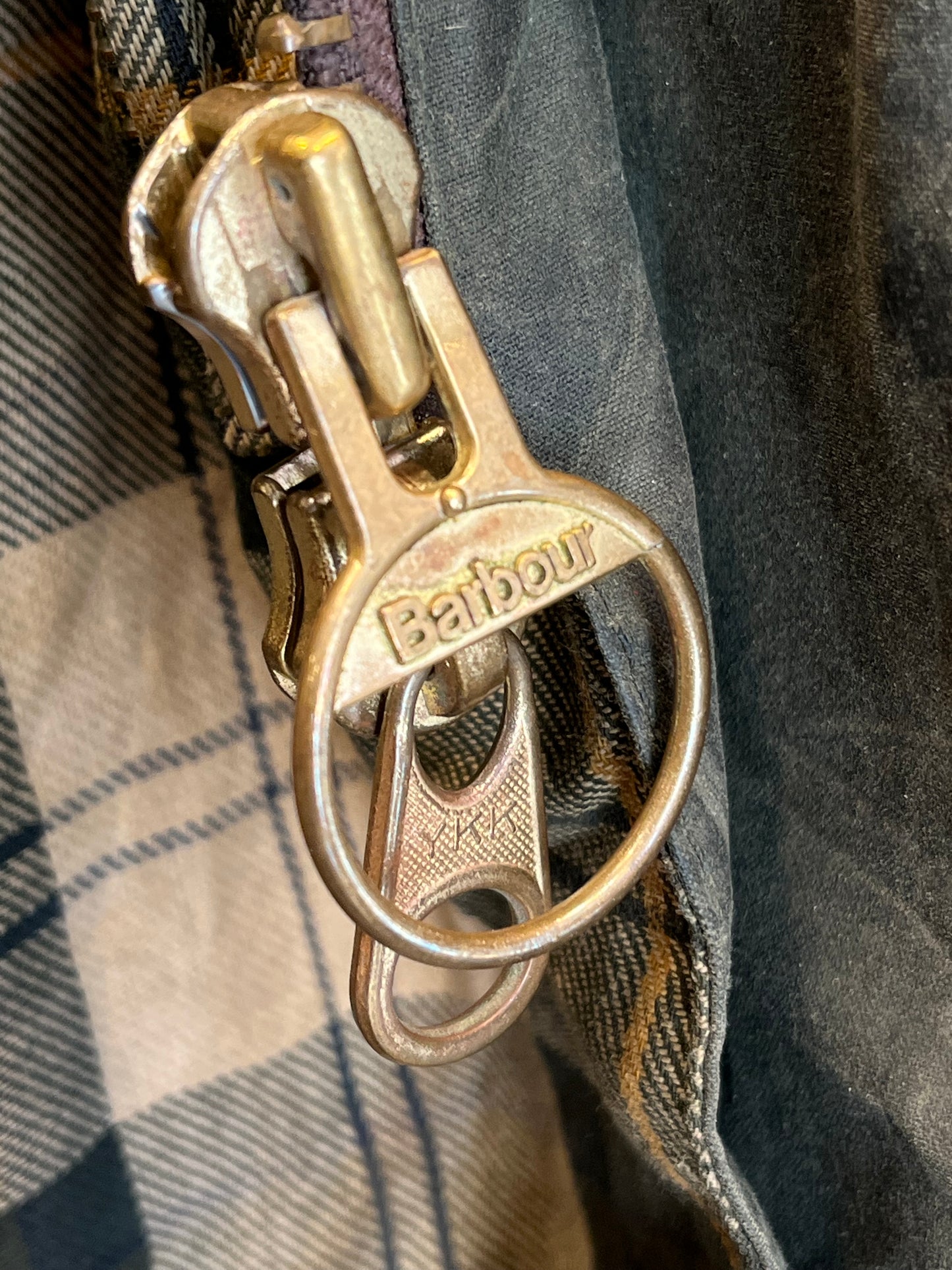 Barbour Beaufort C44 Sage Green 2000 Waxed Jacket Made England