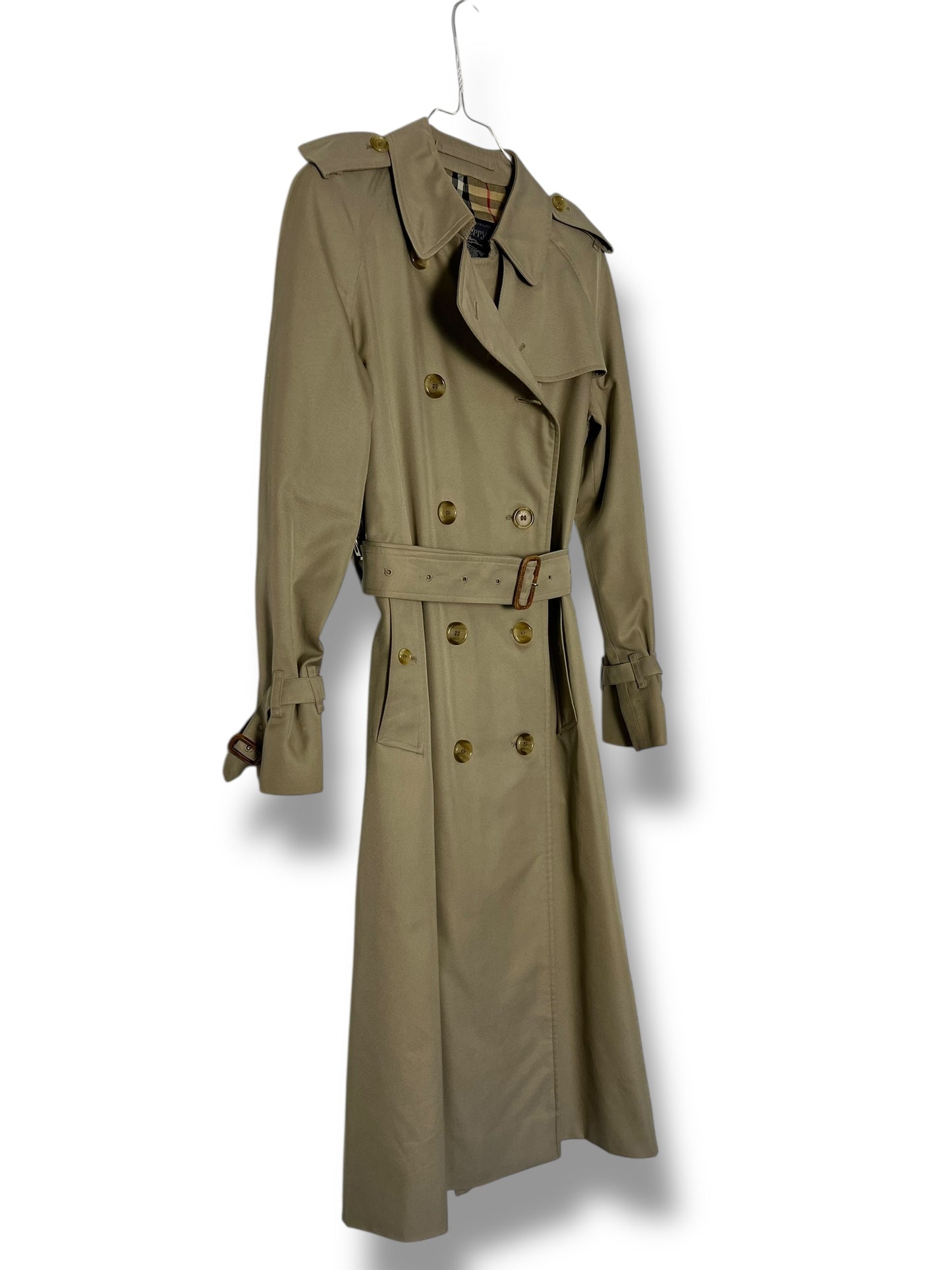 Original 90’s Vintage C83A Burberry Long Trench Belted