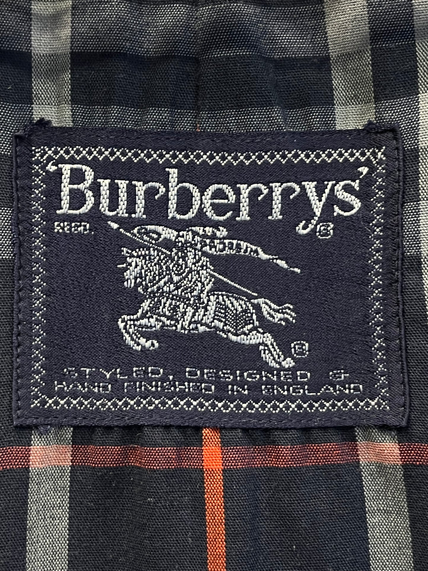 Burberry Trench Coat – Navy Blue – IT 52 (XL Men)