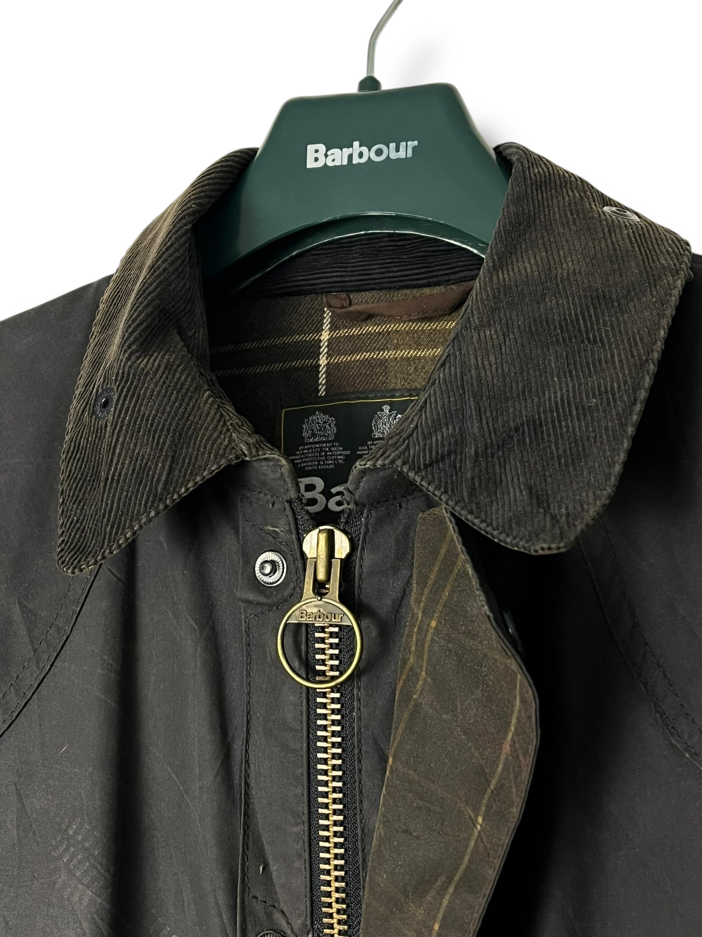 Barbour Digby Wax Jacket – Blue / Navy – XL (fits Large)