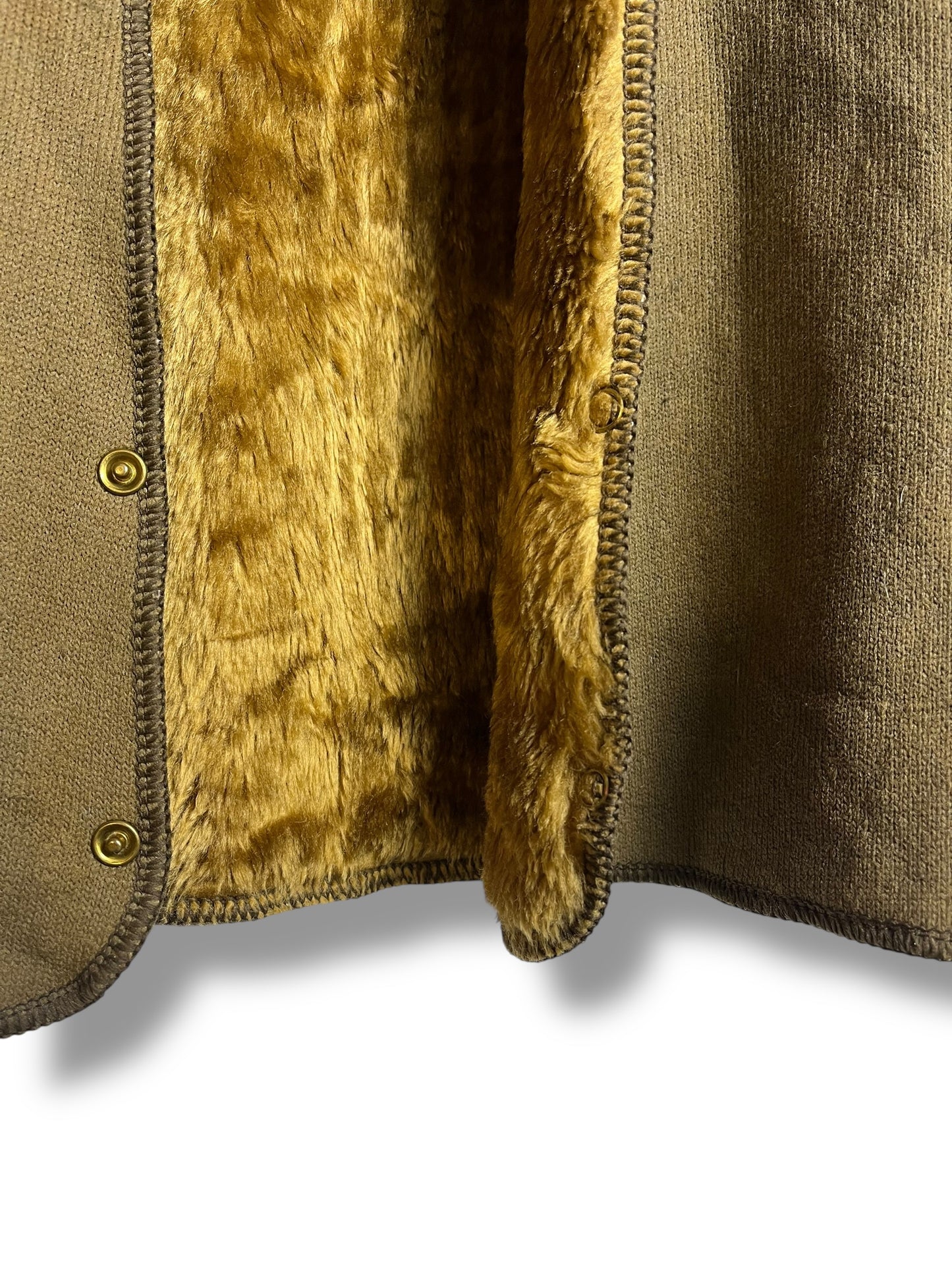 A297 Barbour Vintage C46 Bodywarmer Liner Button Version