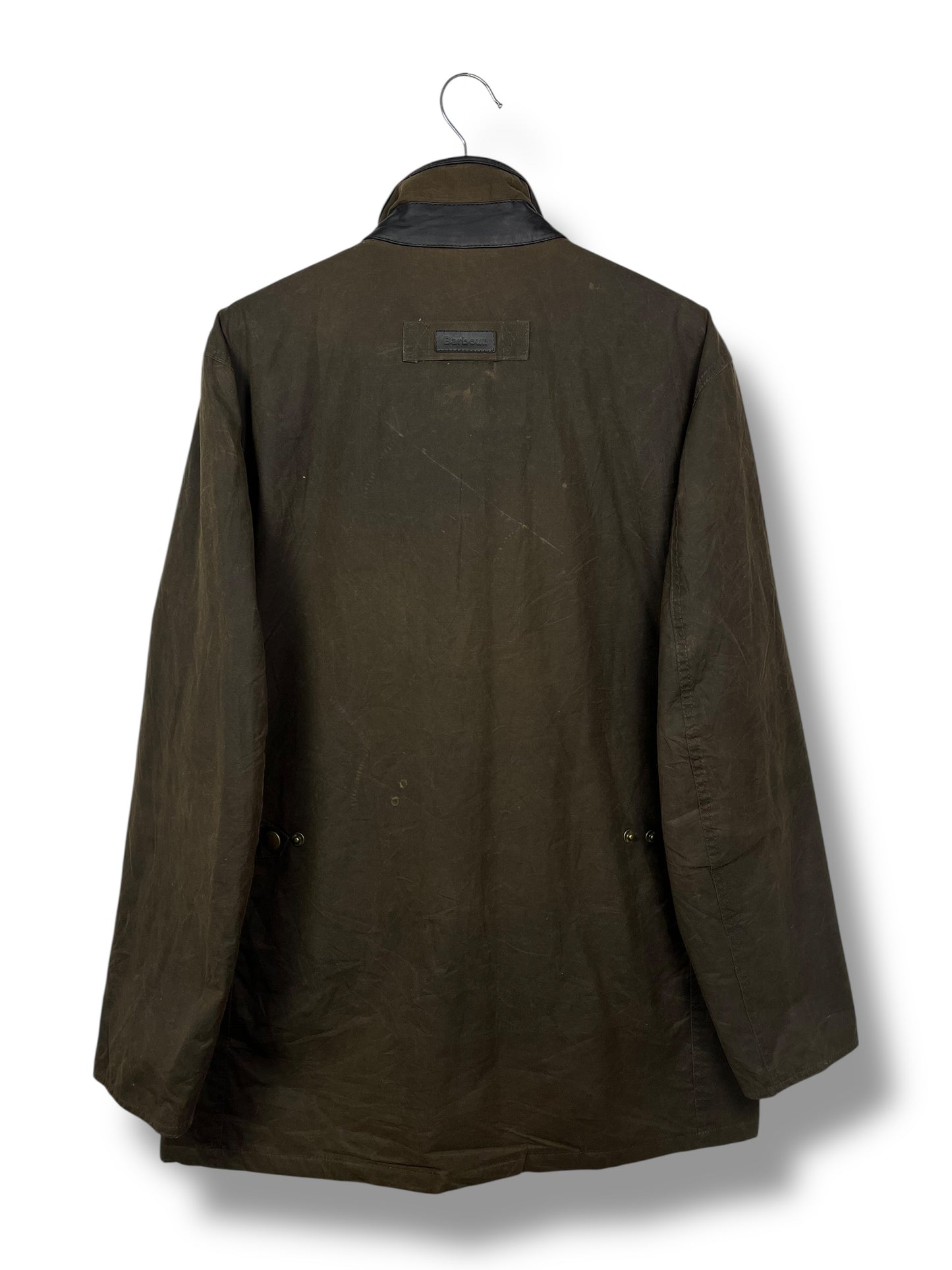 Barbour Hereford Wax Jacket – Olive – Size L