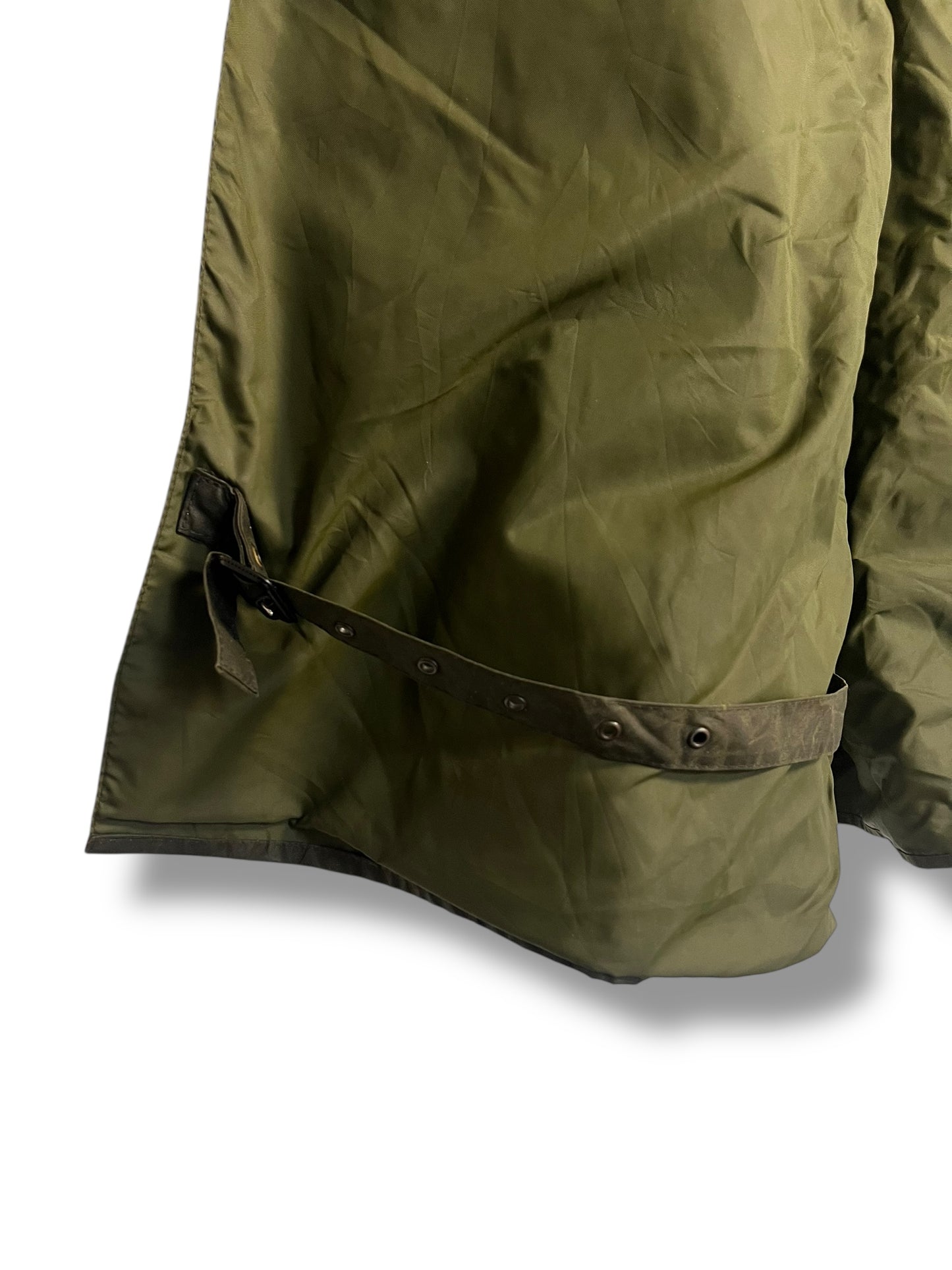 Barbour Burghley Coat C44 Sage – Rare Vintage 1994