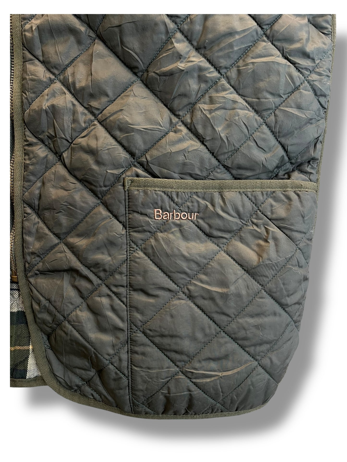 Barbour Quilted Liner Bodywarmer – Green – C46