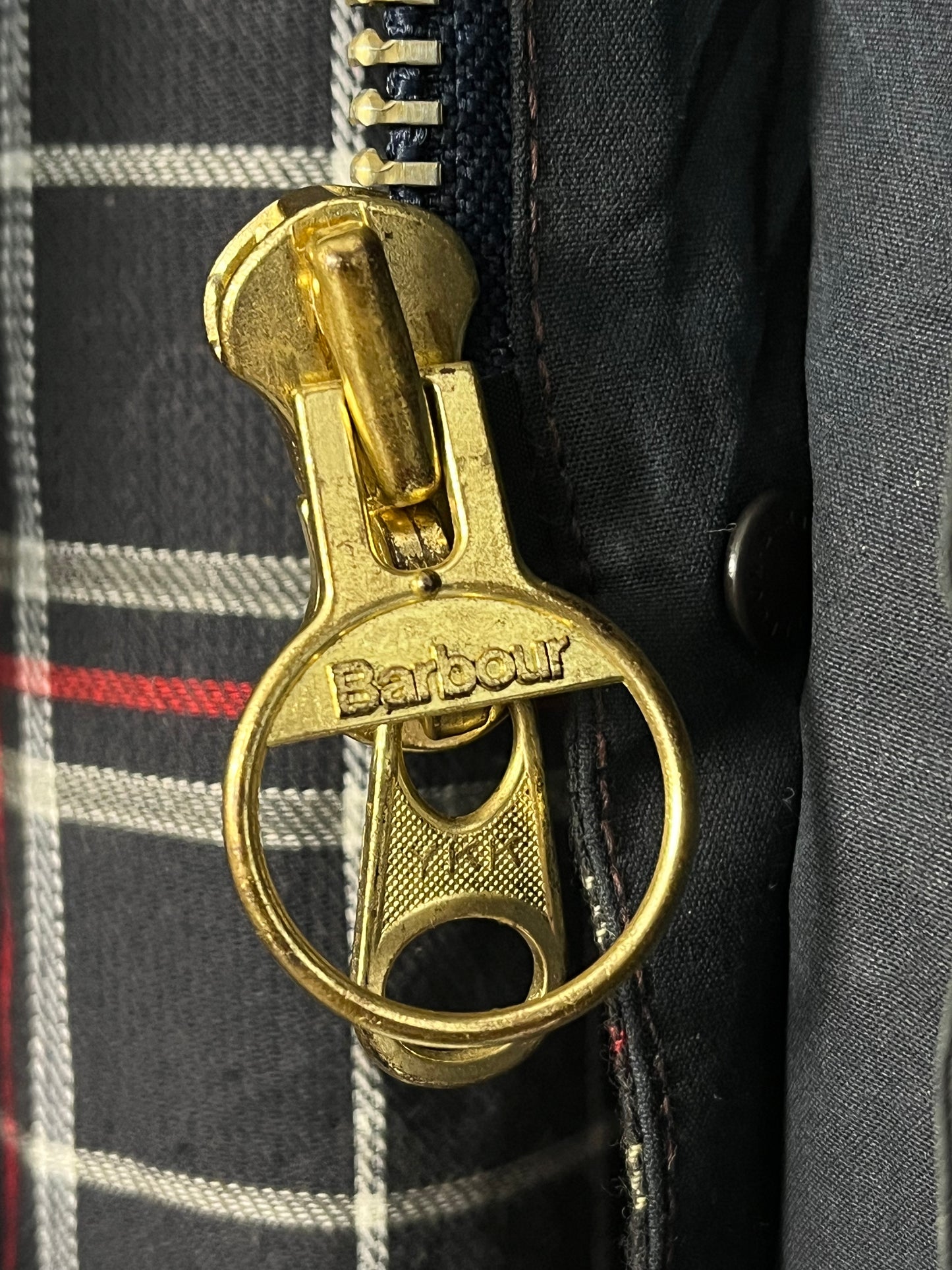 Barbour Beaufort Wax Jacket C48 – Navy (2000s)