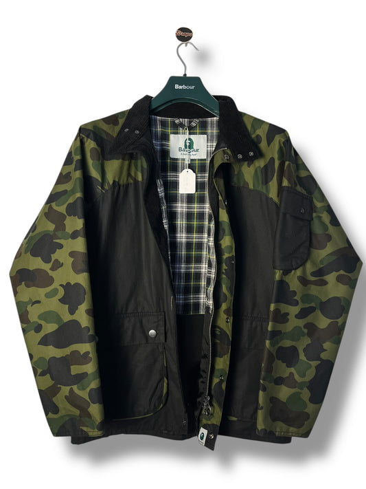 Barbour x BAPE Waxed Jacket – Camo Edition (Size M) – New without tags