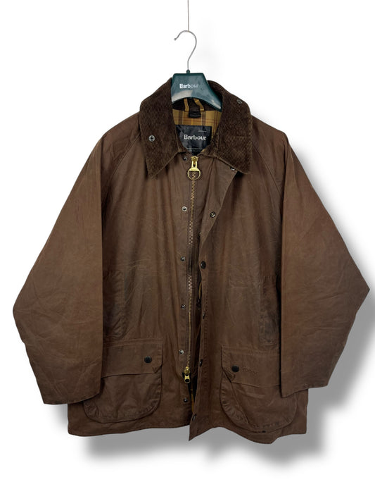 Barbour Beaufort A231 Wax Jacket – Brown – C46 (XL)