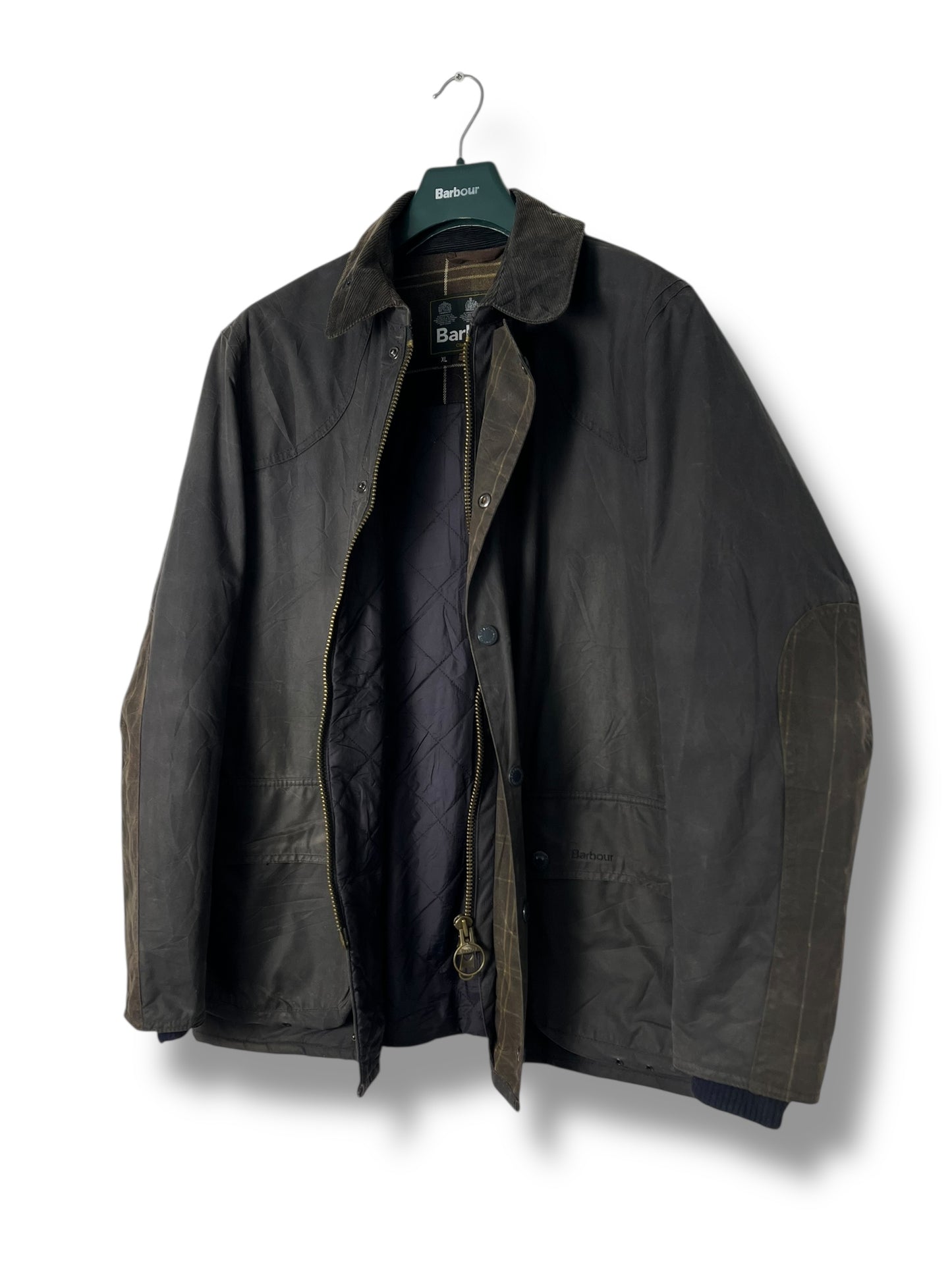 Barbour Digby Wax Jacket – Blue / Navy – XL (fits Large)