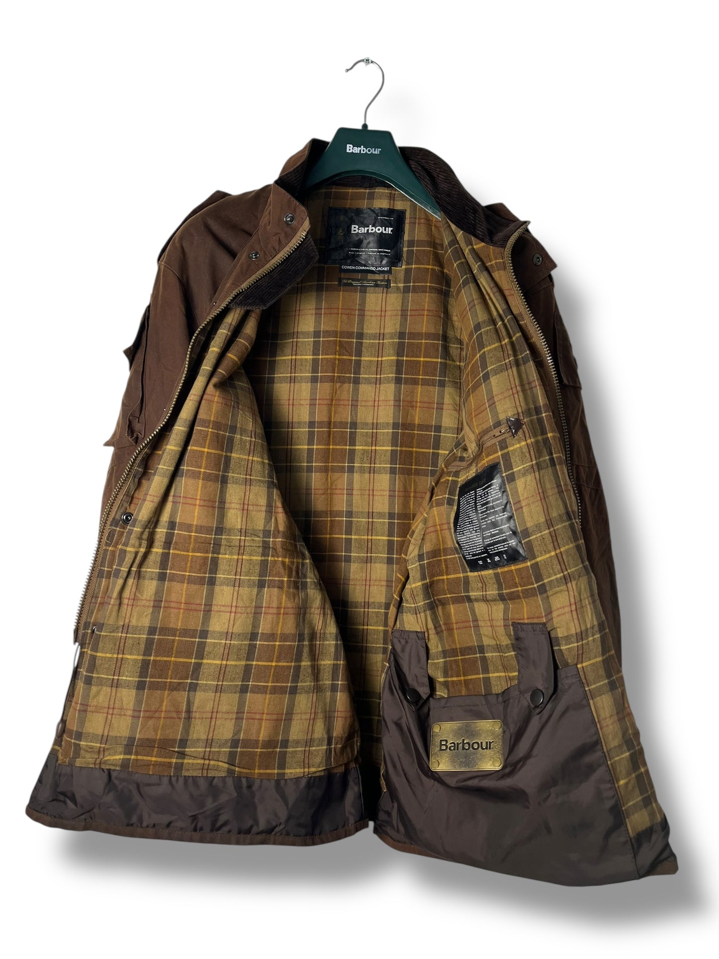 Rare Barbour Cowen Commando Jacket – Rust – C48