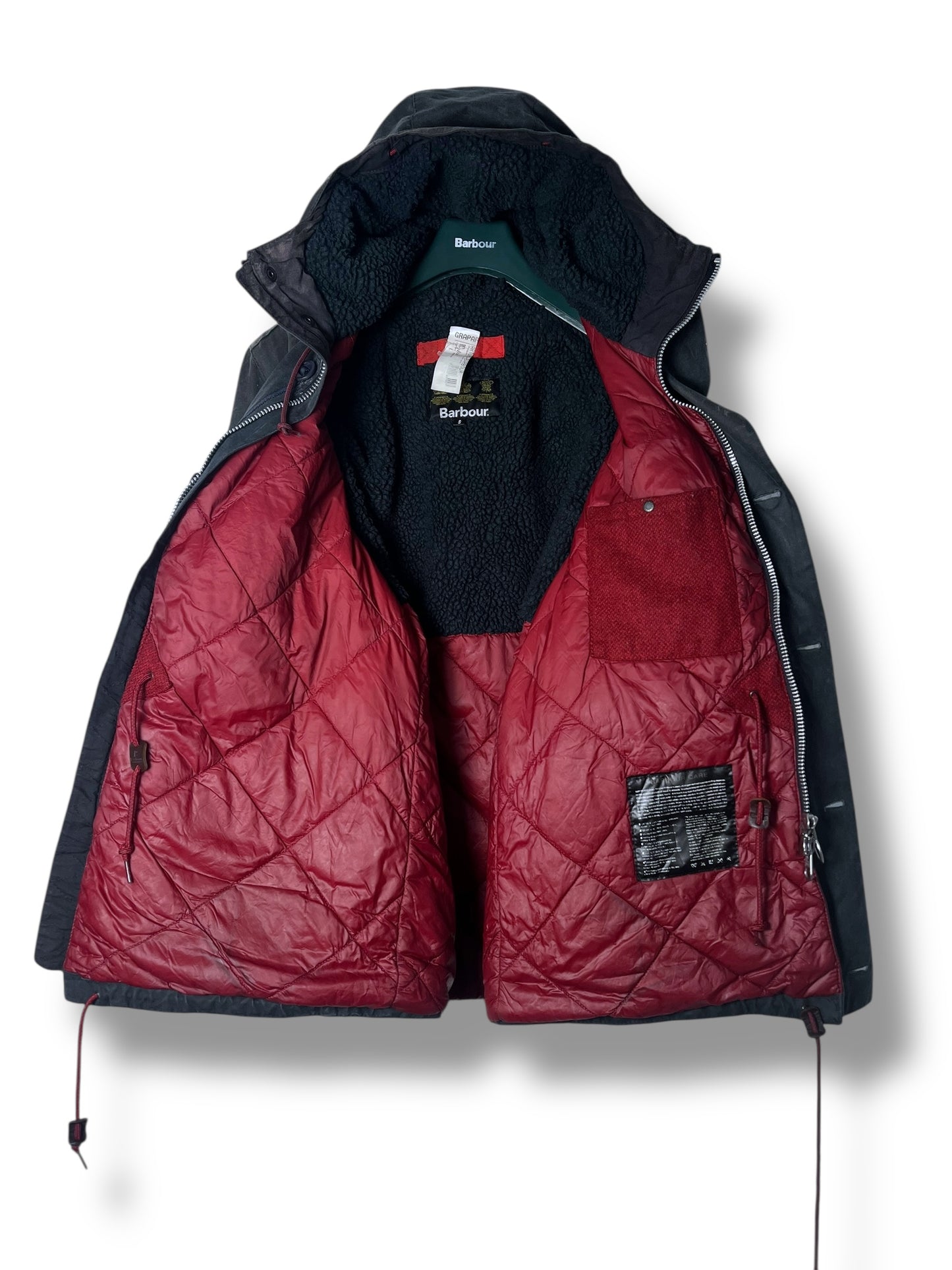 Barbour Ordel Storm Force Parka – Blue – Size S