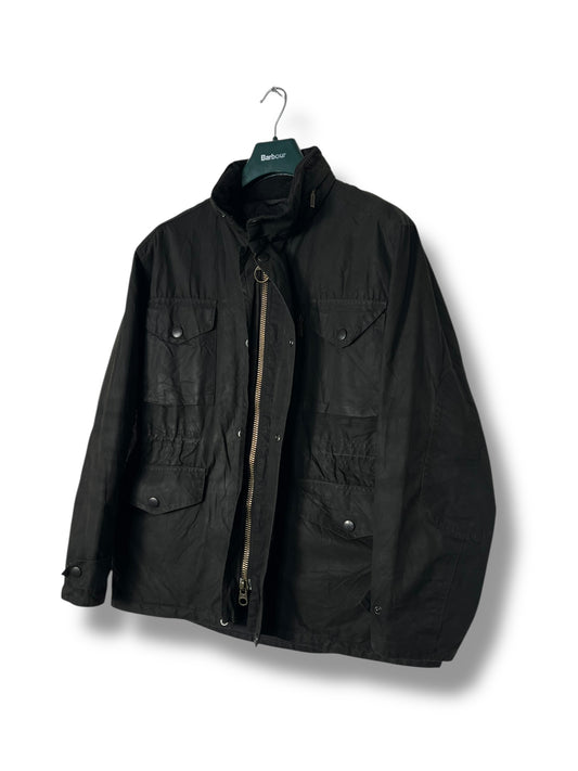 Barbour Sapper Wax Jacket M Black Vintage 2000’s