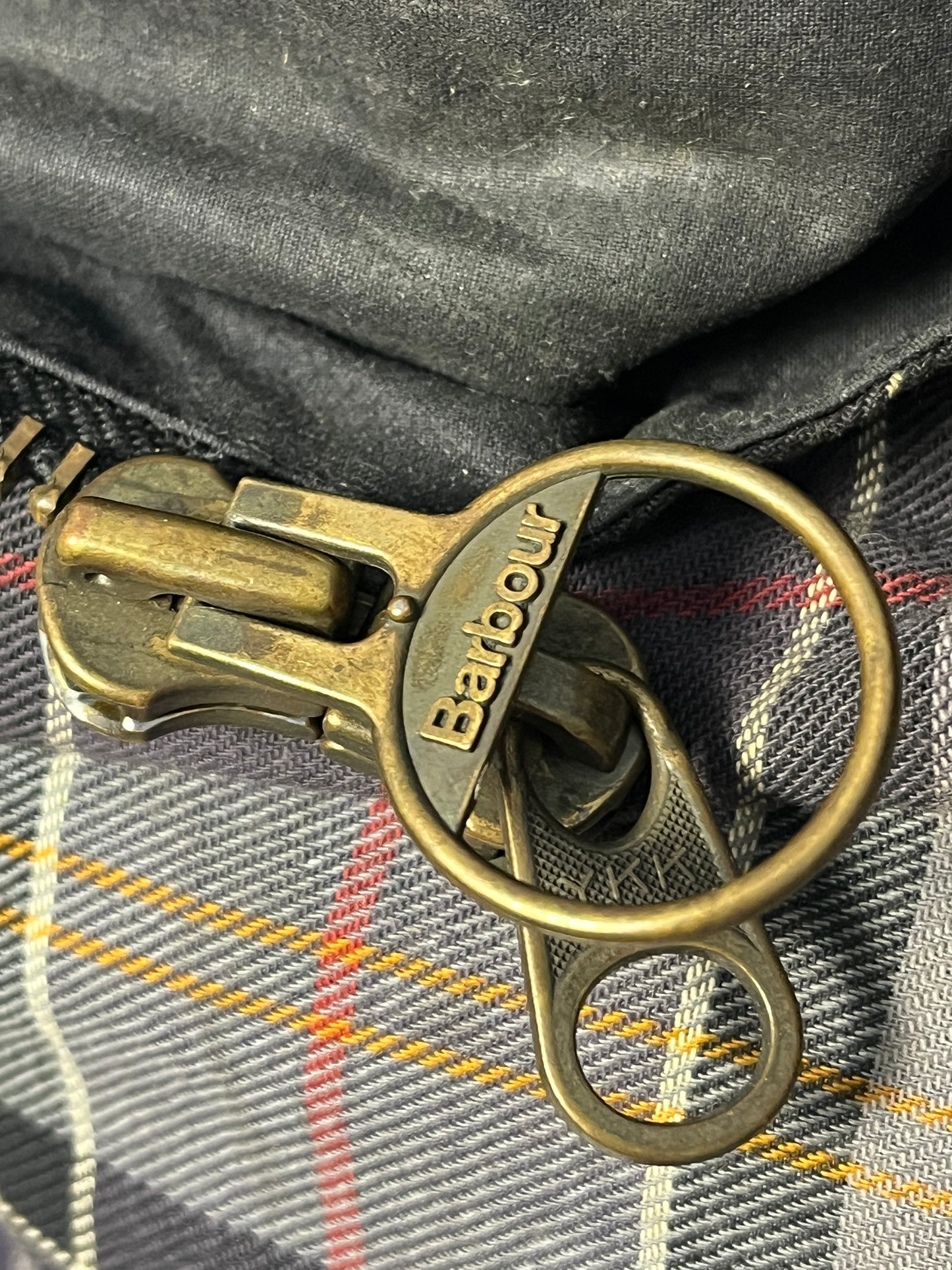 Barbour Utility Wax Jacket Black L Vintage