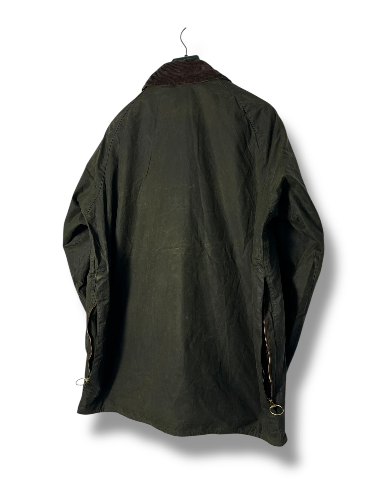 Barbour Beaufort Wax Jacket C42 Vintage Olive 1992