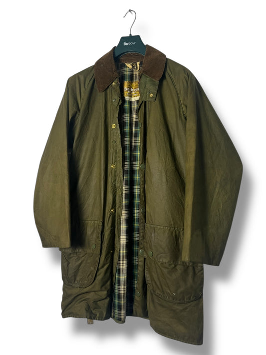 Rare 1979 Barbour Gamefair - Wax Jacket Size C36 Olive
