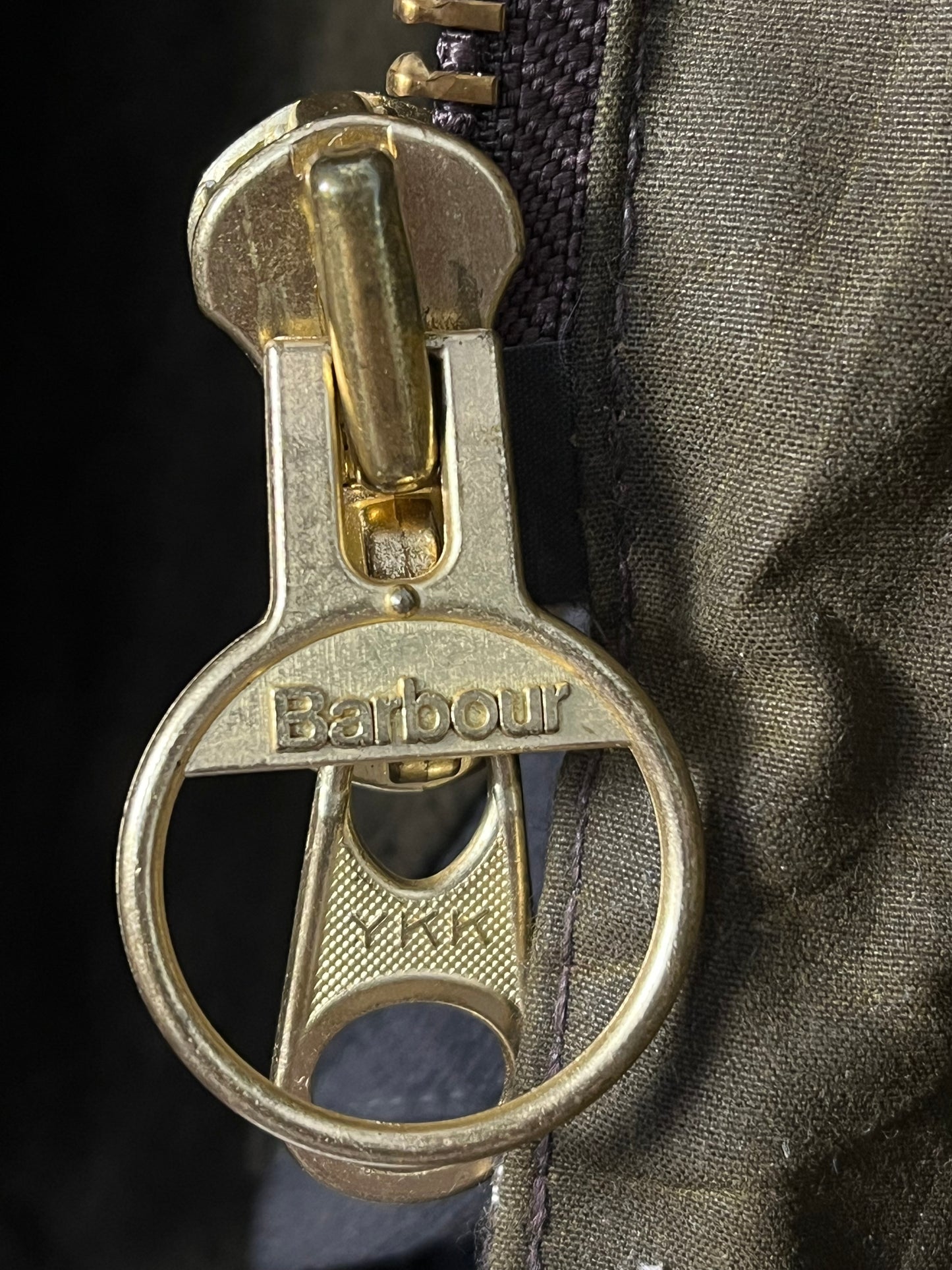 Barbour Beaufort Classic Wax Jacket – C48/XXL– Olive – Quilted Liner Included