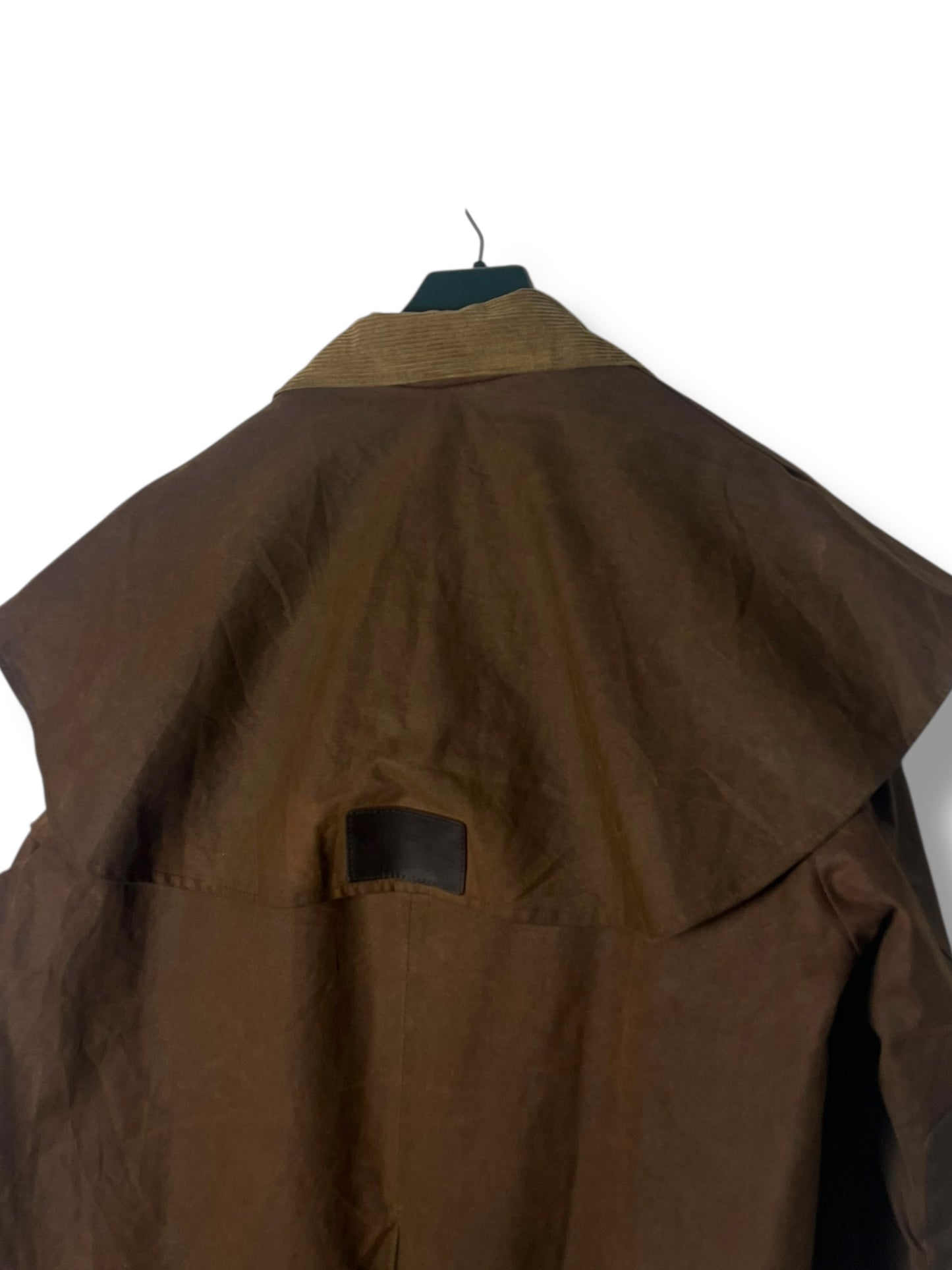 Backhouse Barbour Driza Bone Riding Coat – Vintage Brown C40