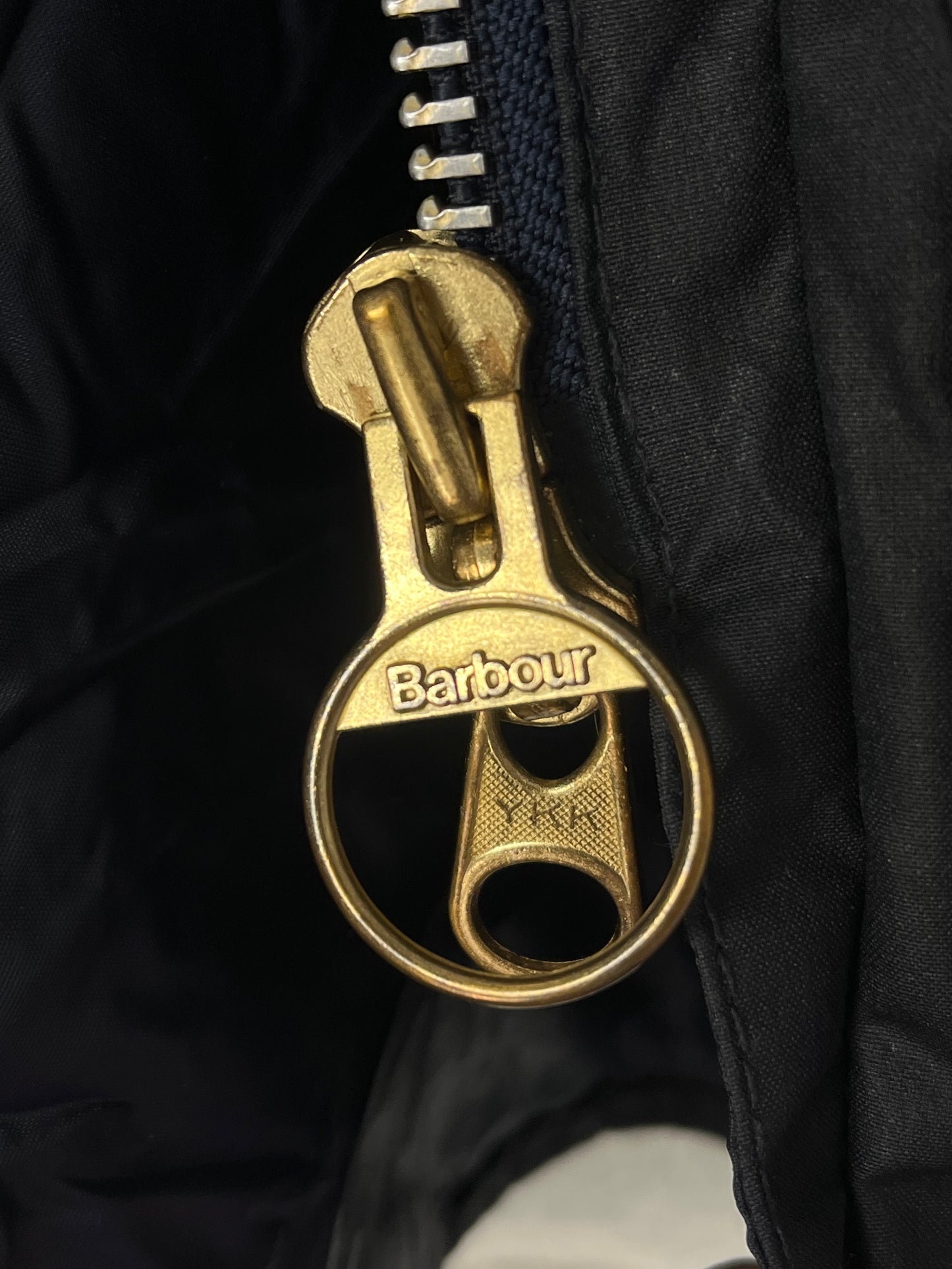 Barbour Bedale C44 – 1987- 4 Pockets Navy Blue