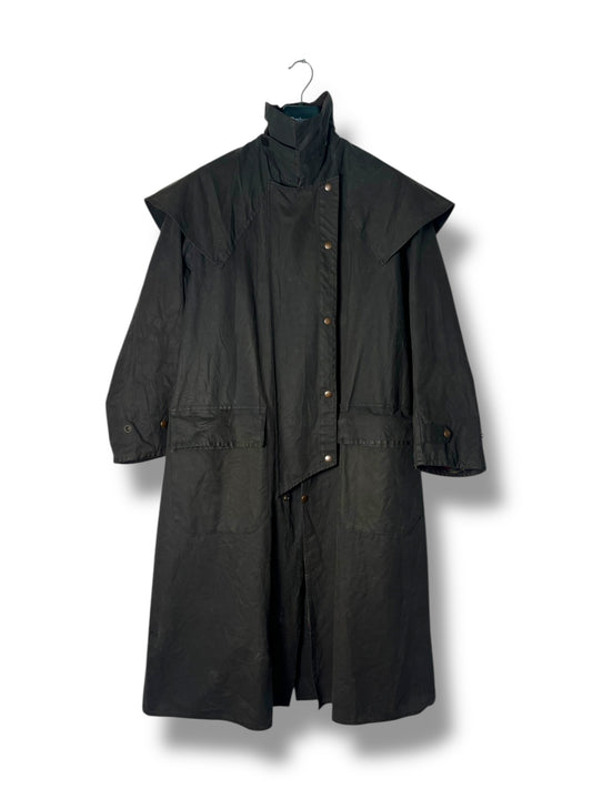 Barbour Backhouse Vintage Navy Raincoat C34 – 1990s Drizabone