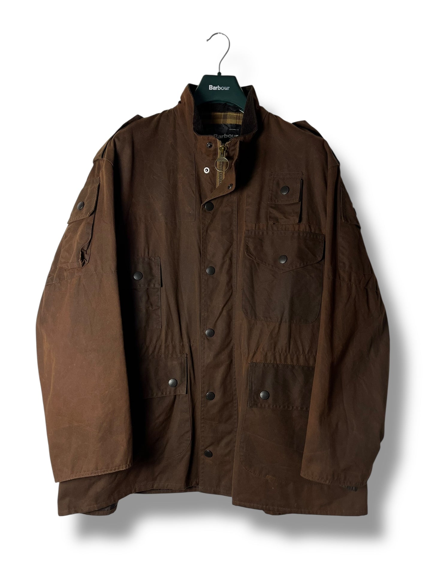 Rare Barbour Cowen Commando Jacket – Rust – C48