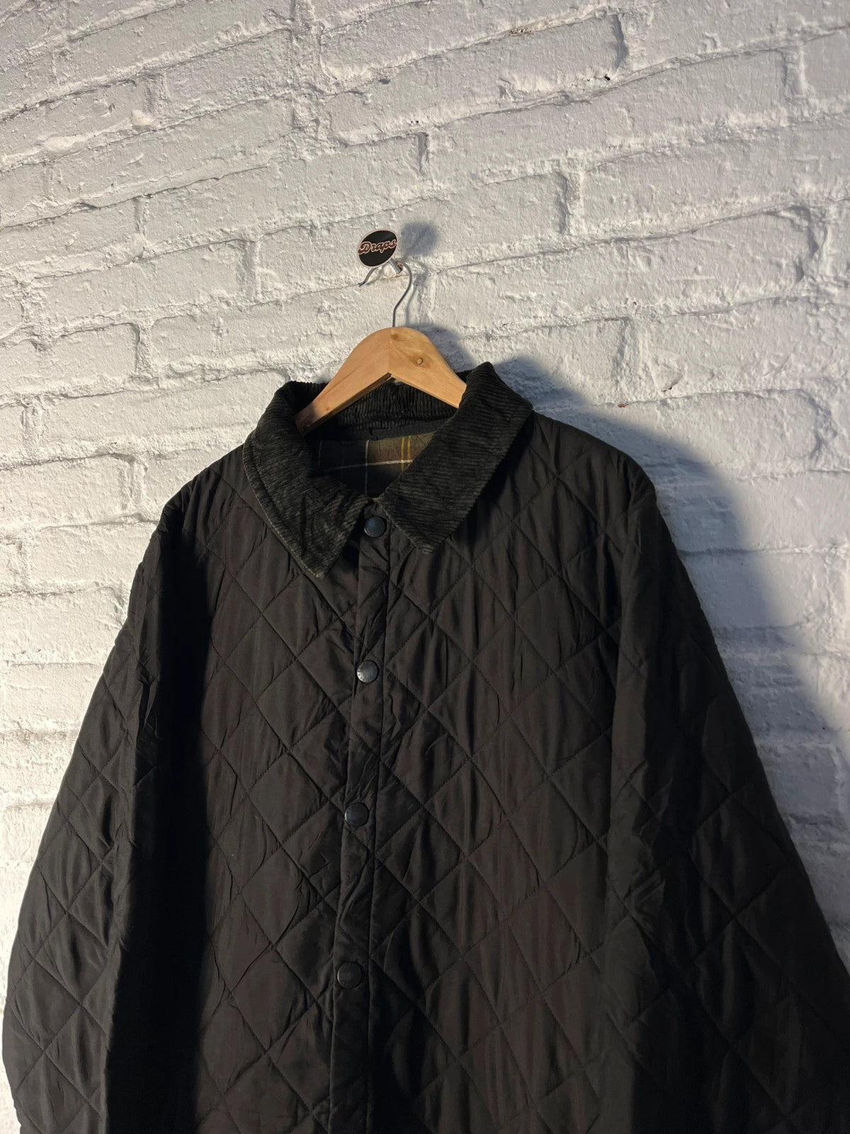 Barbour Liddesdale Quilted Jacket size L black