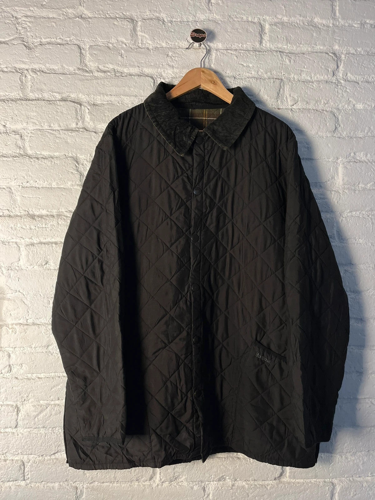 Barbour Liddesdale Quilted Jacket size L black