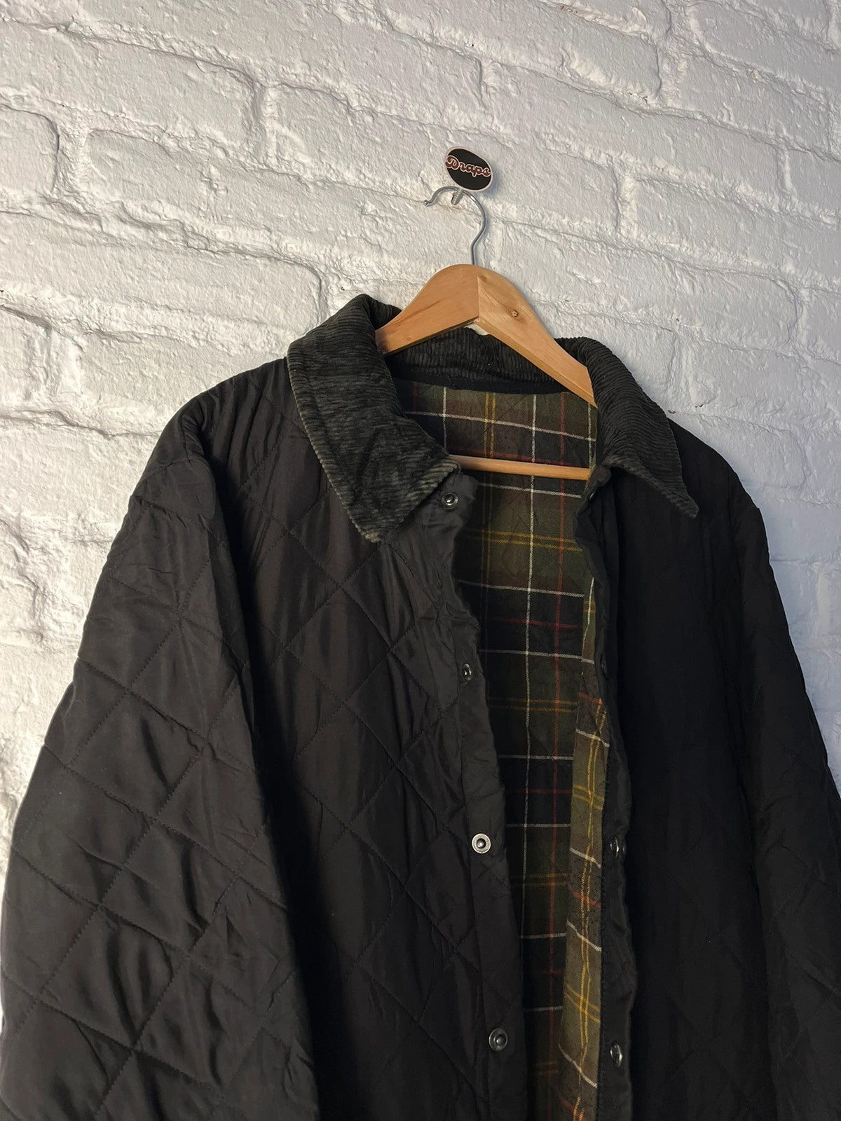 Barbour Liddesdale Quilted Jacket size L black