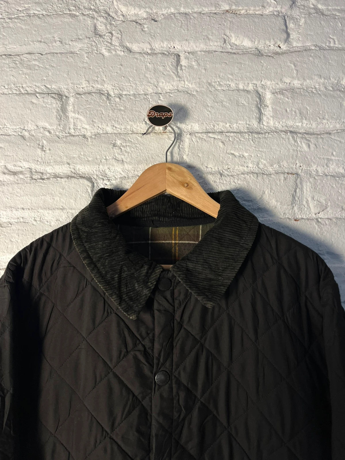 Barbour Liddesdale Quilted Jacket size L black