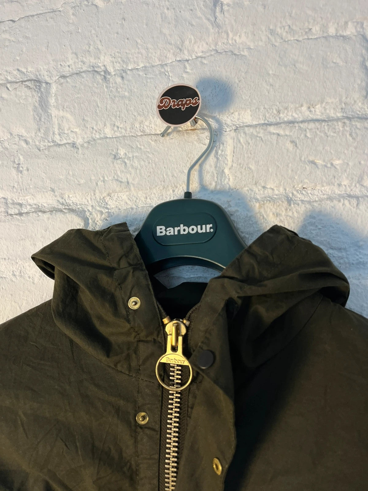 Barbour Unlined Durham – C44 – Green – Wax Jacket