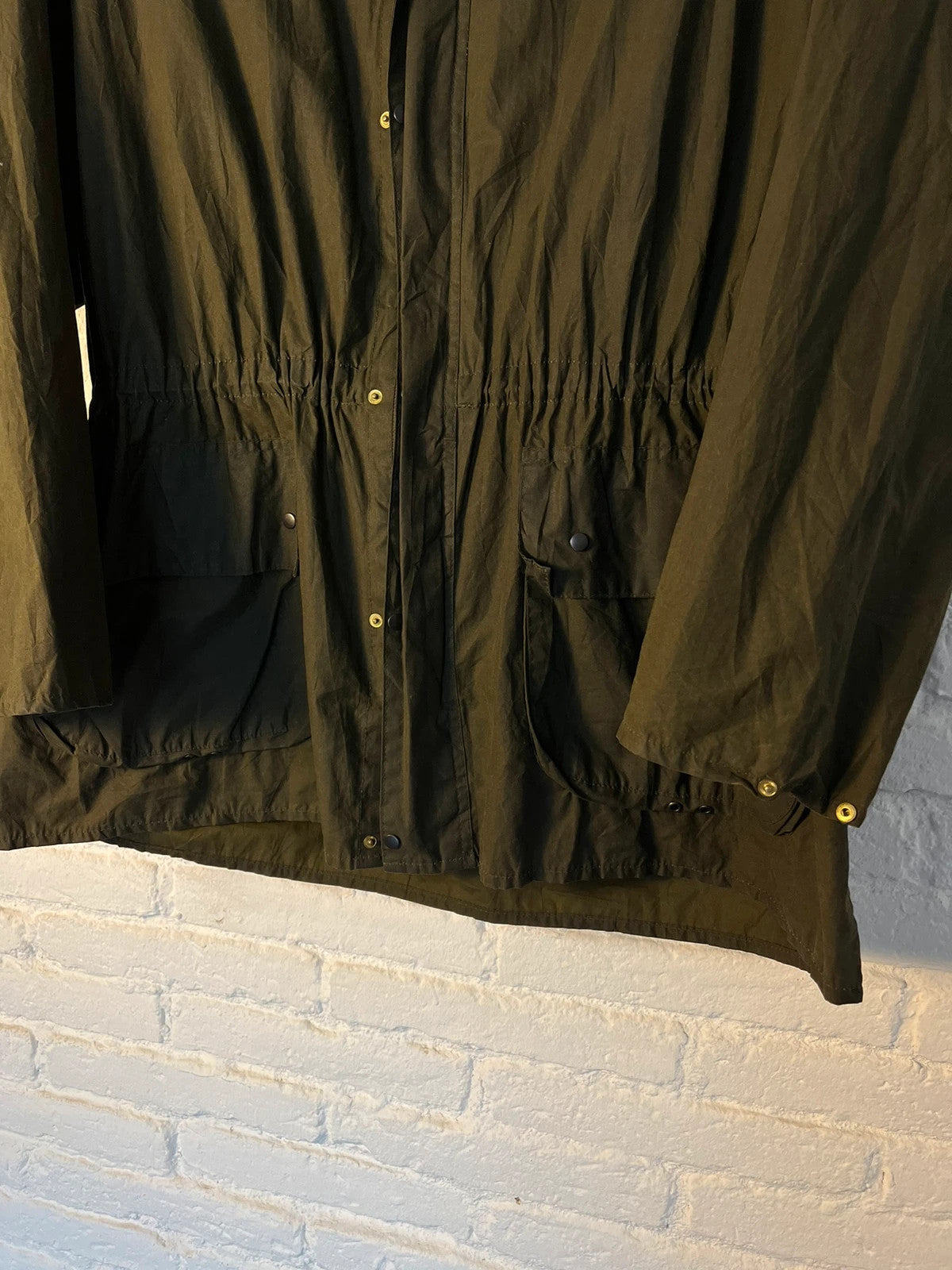 Barbour Unlined Durham – C44 – Green – Wax Jacket