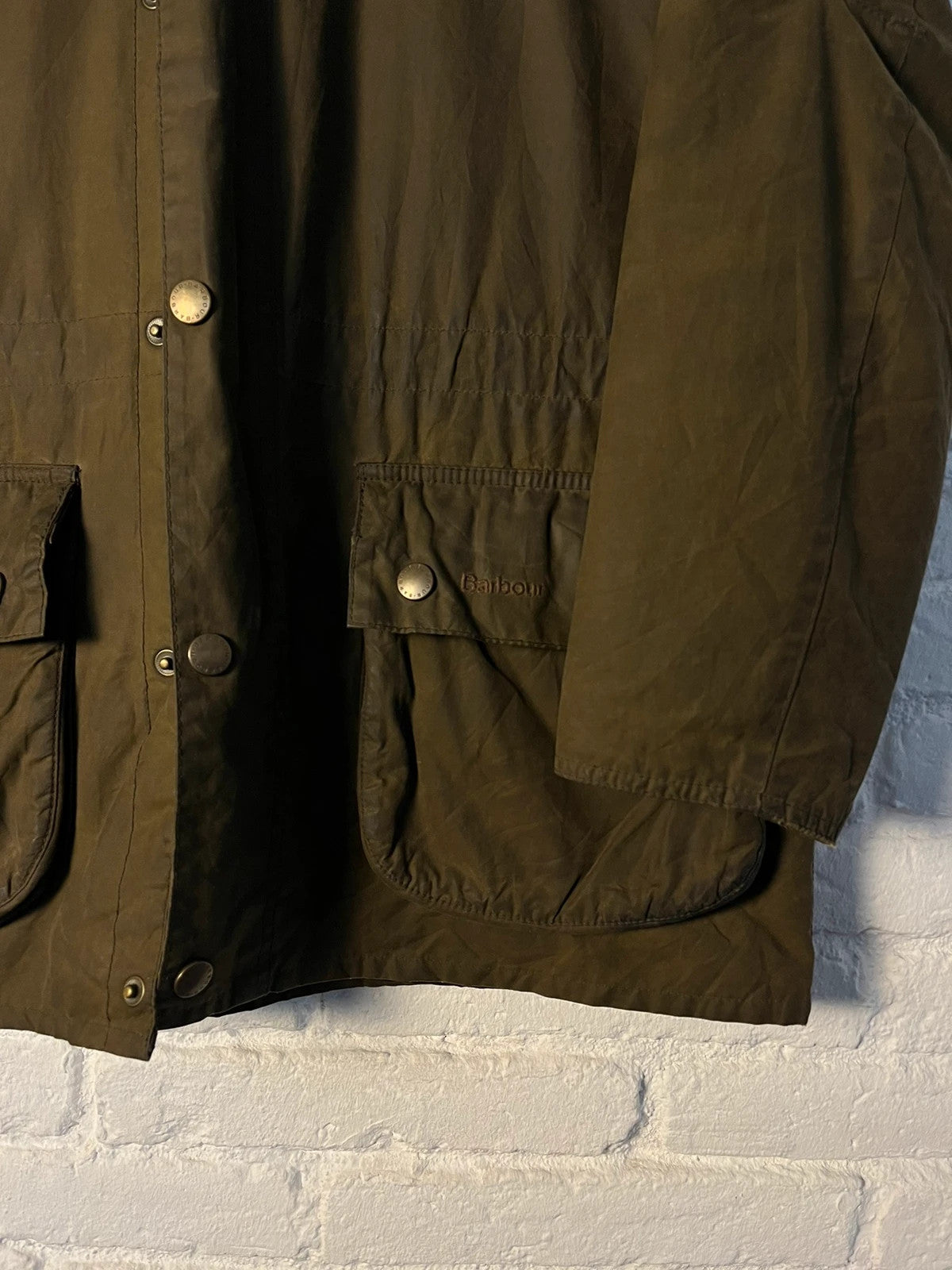 Barbour Winter Durham – L – Dark Green – Fully Lined Wax Jacket