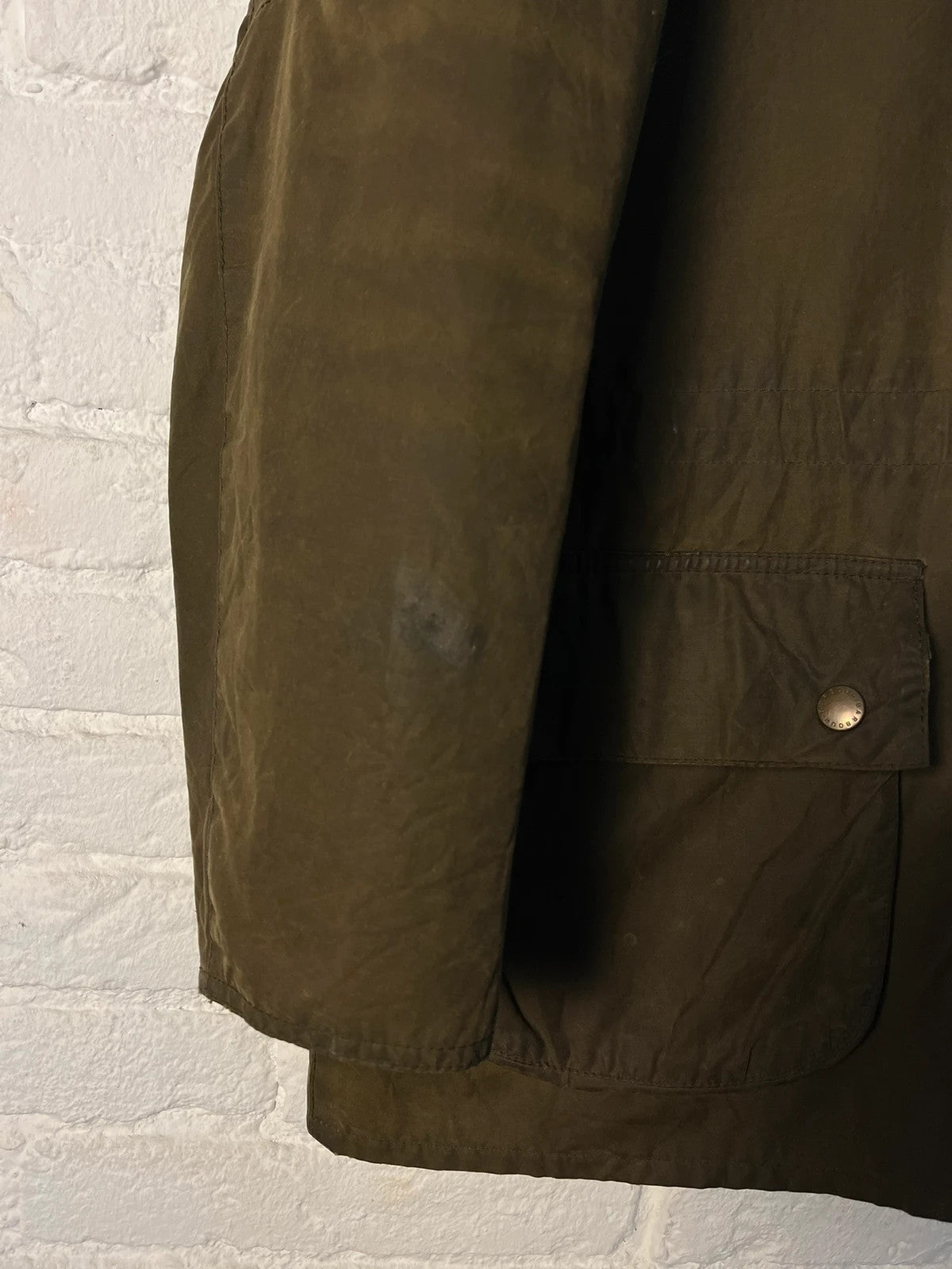 Barbour Winter Durham – L – Dark Green – Fully Lined Wax Jacket