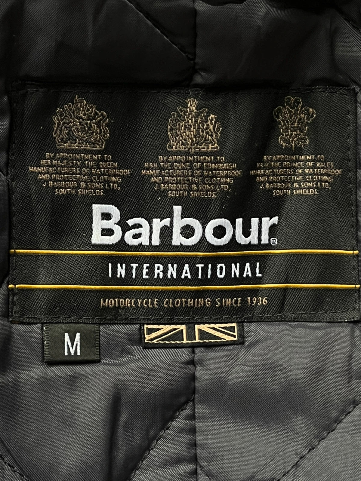 Barbour Duke wax Jacket – M, Navy