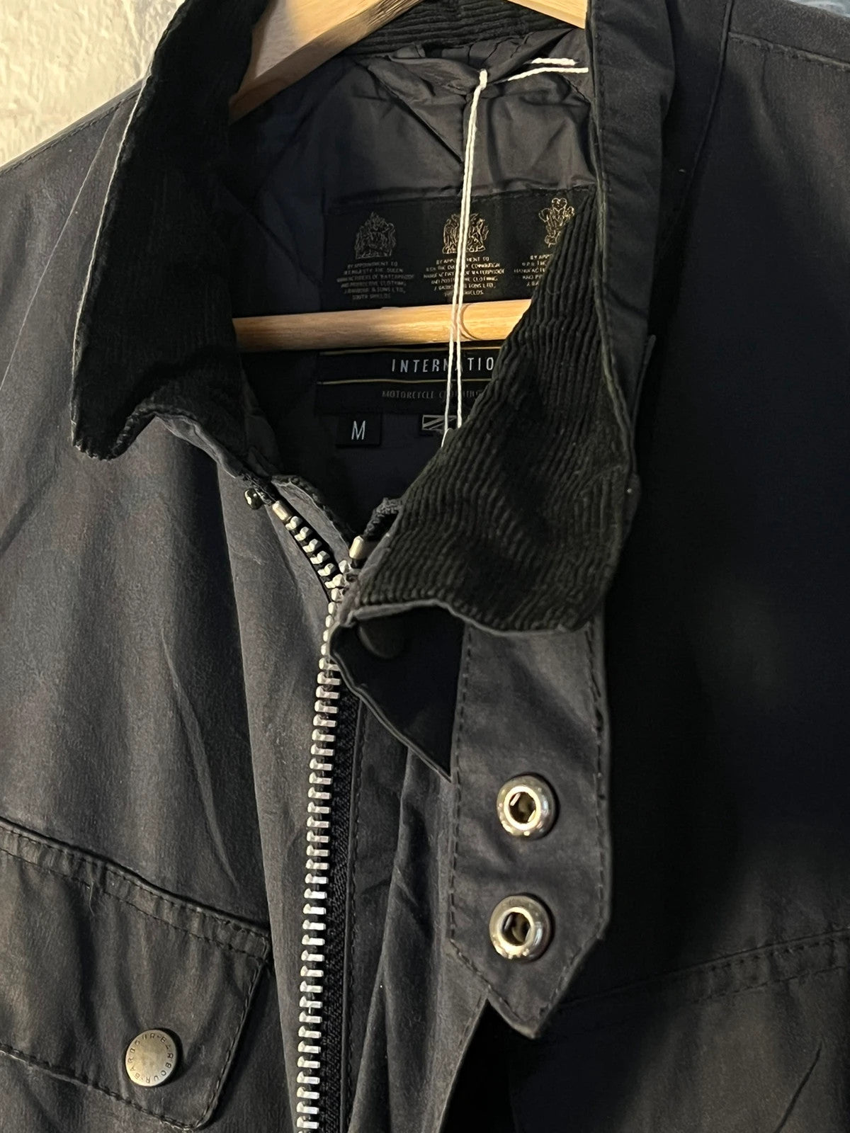 Barbour Duke wax Jacket – M, Navy