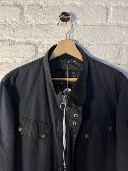 Barbour Duke wax Jacket – M, Navy