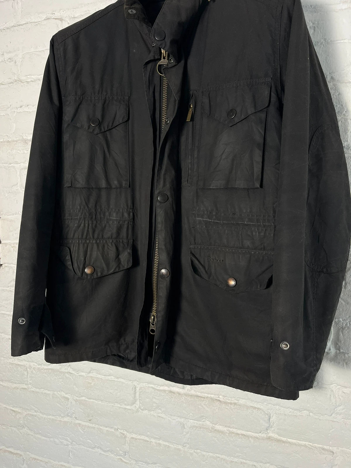 Barbour Sapper Jacket - Black - Size M