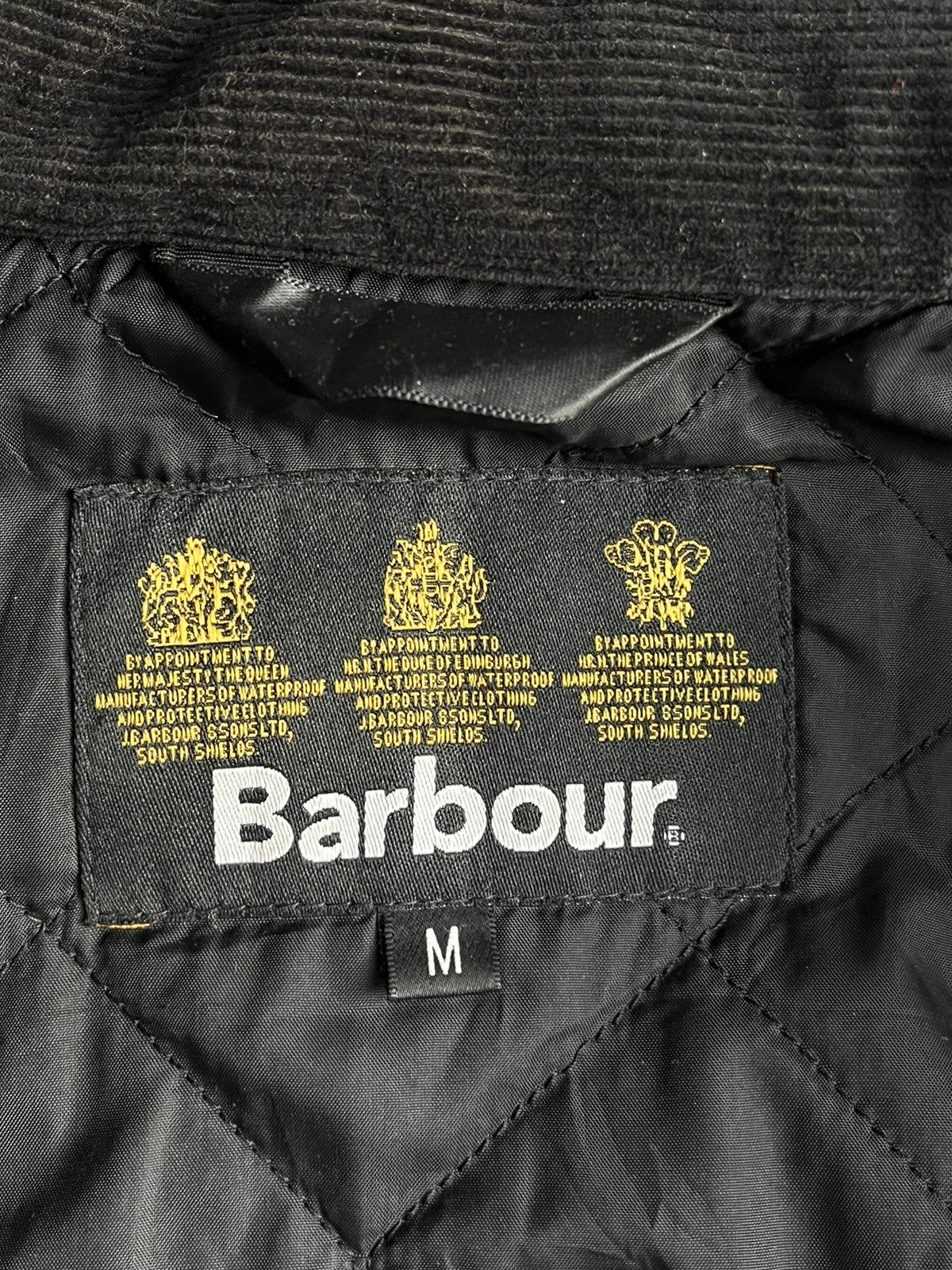 Barbour Sapper Jacket - Black - Size M