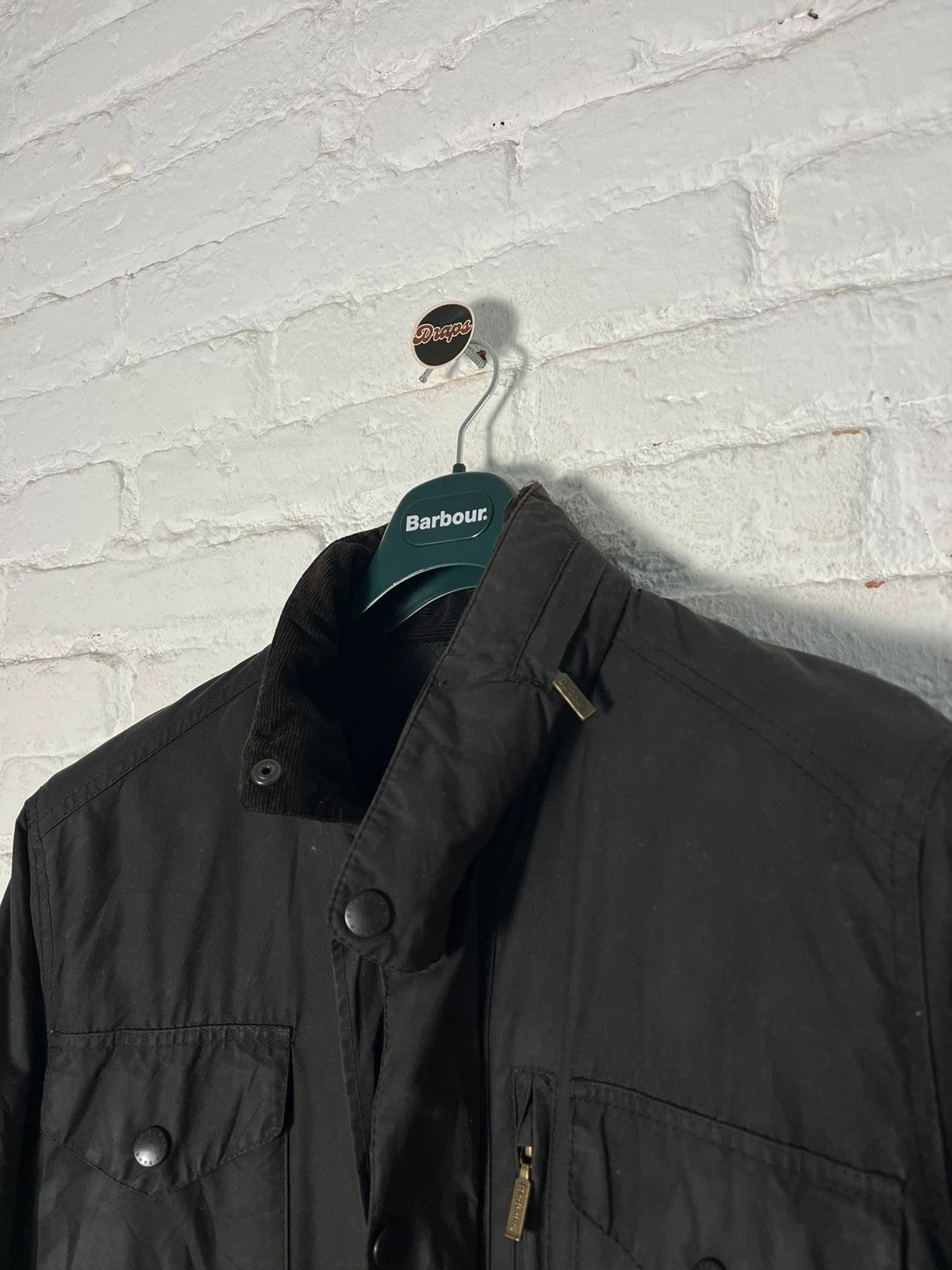 Barbour Sapper Jacket - Black - Size M